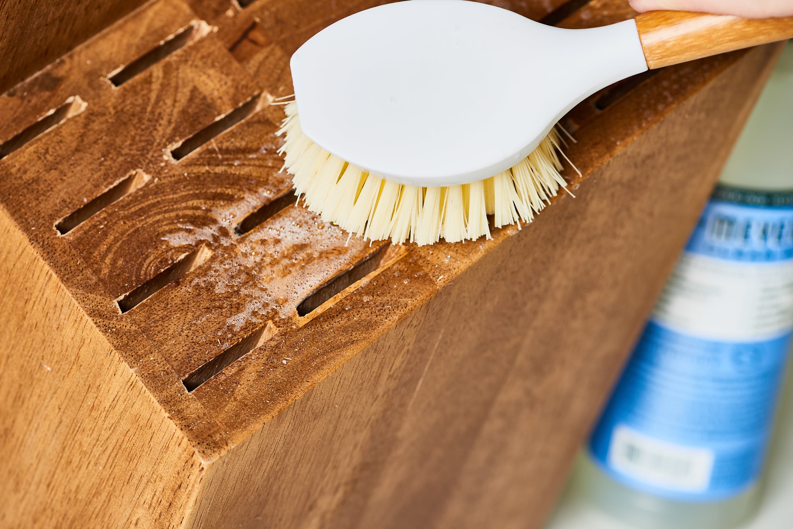 How To Clean A Wooden Knife Block Kitchn