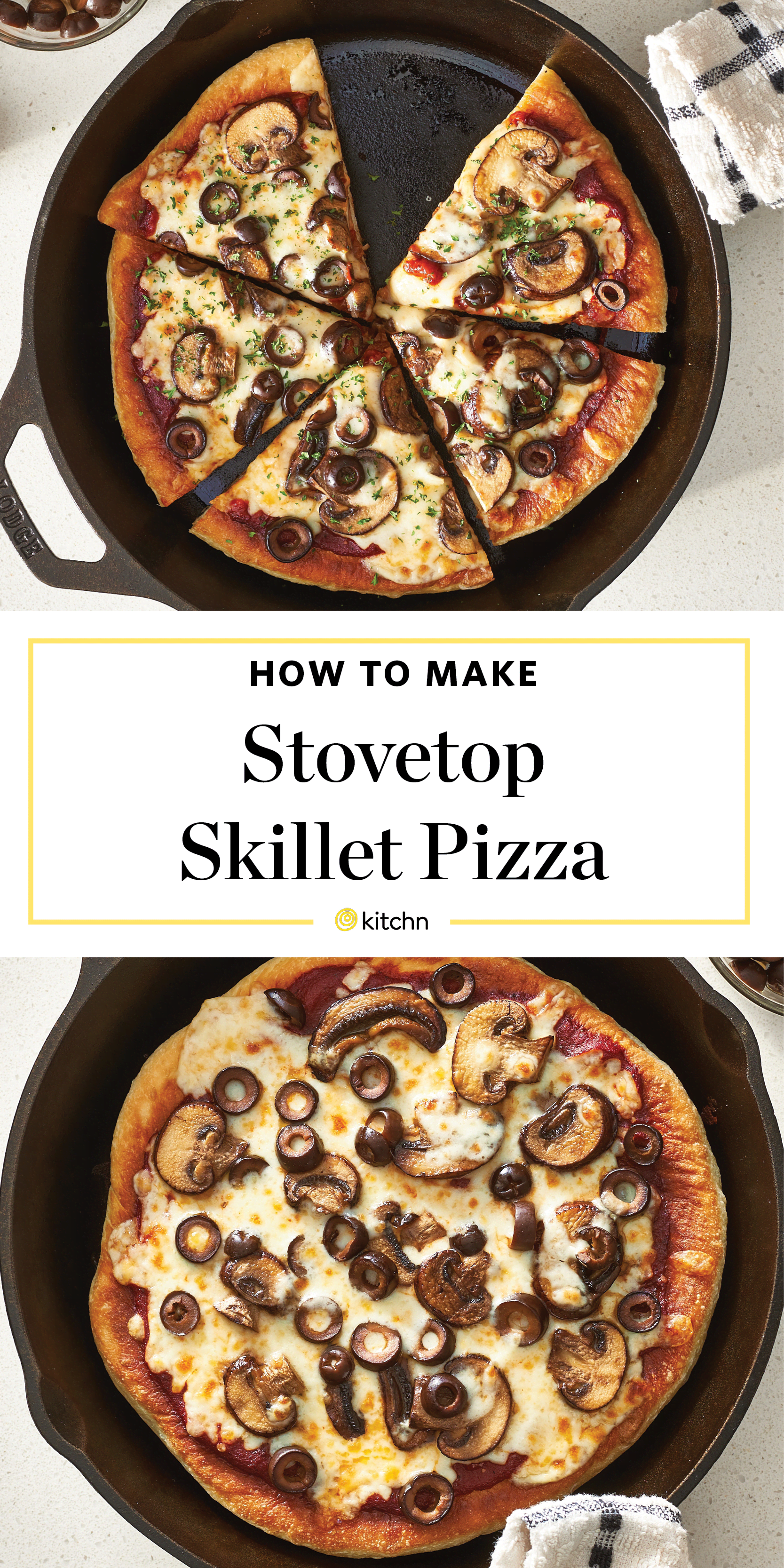 Cast Iron Skillet Pizza  Cooking on the Front Burner