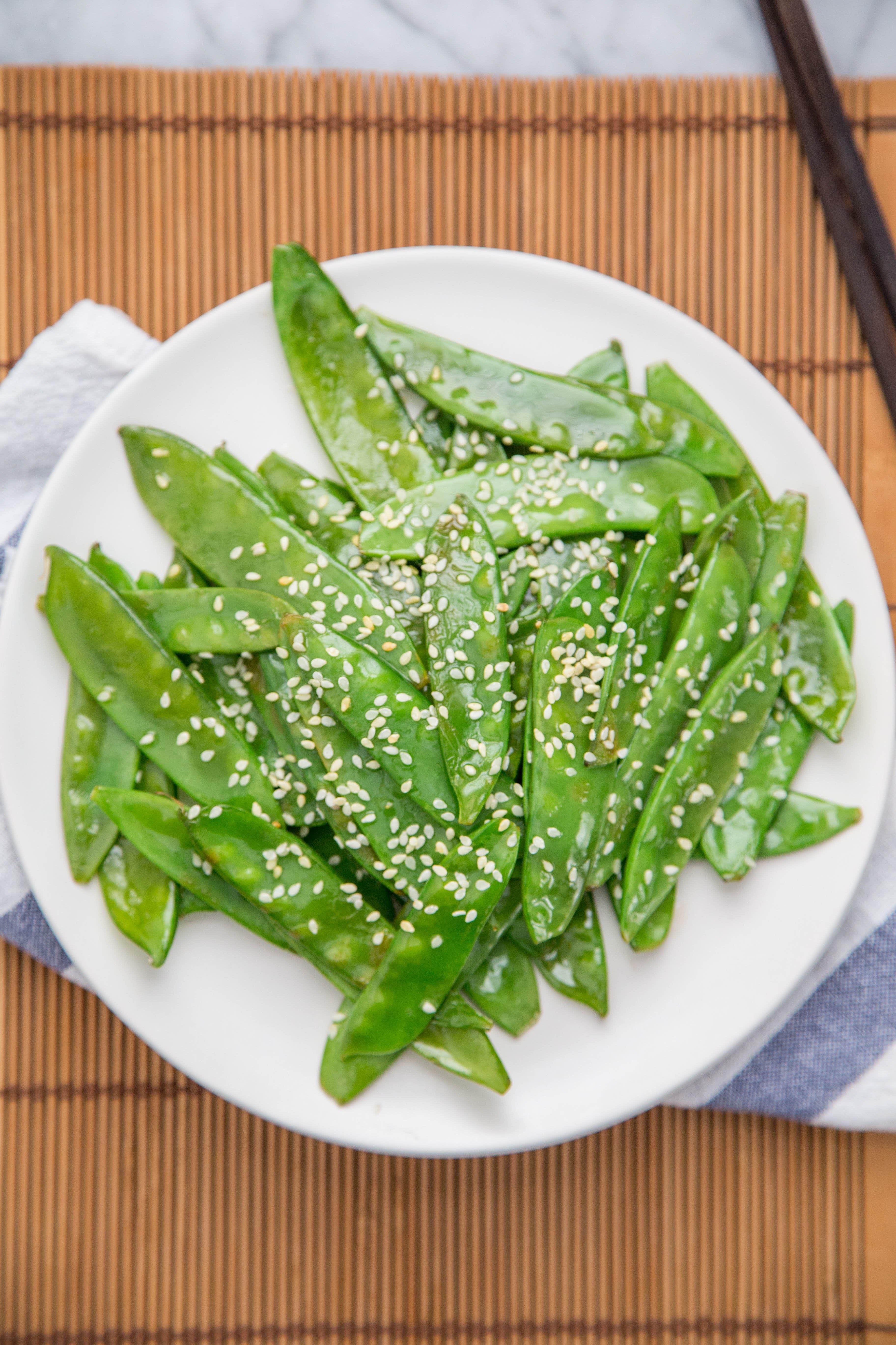 How to Cook Snow Peas (Easy Sautéed Recipe With Sesame) | Kitchn