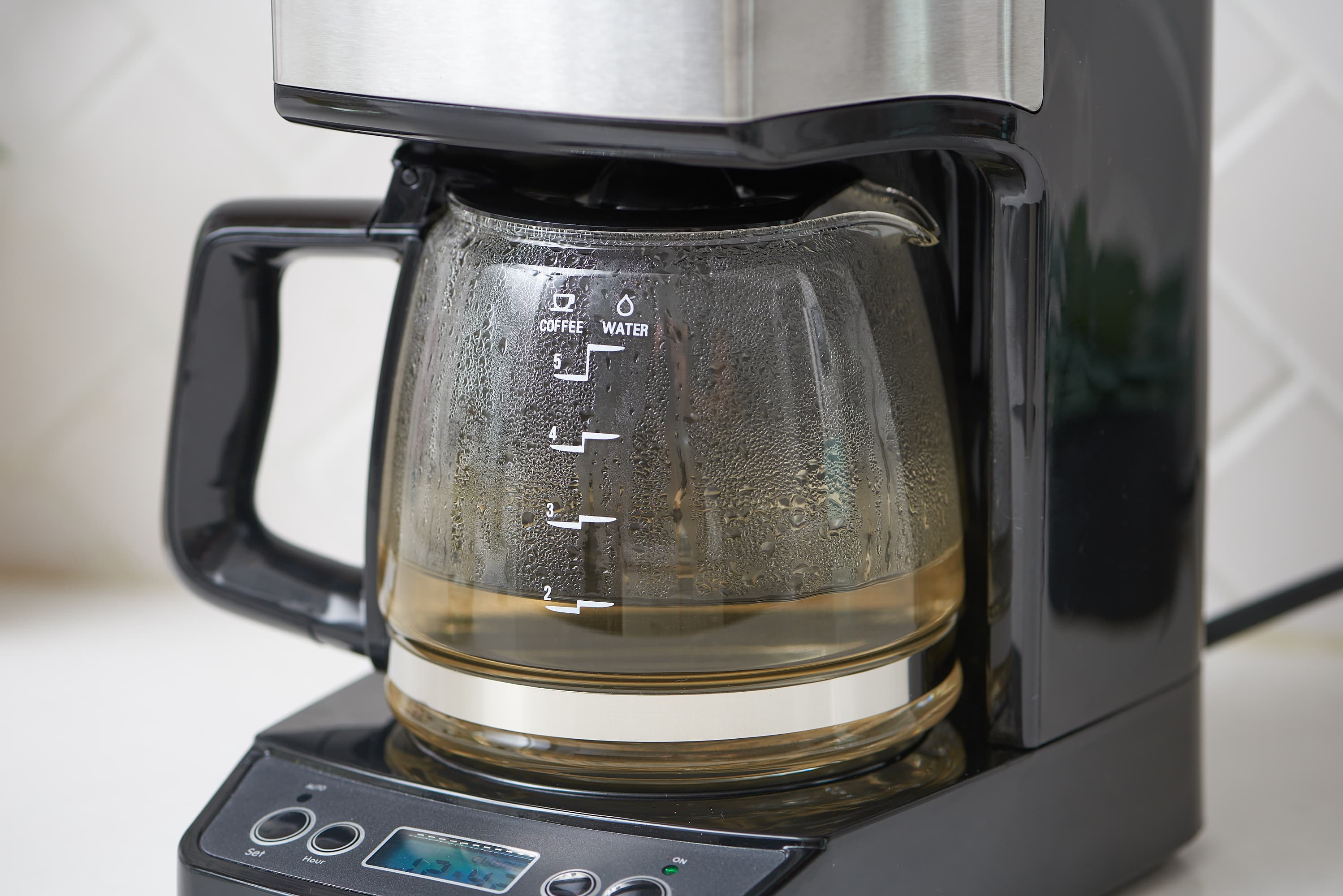 How do you descale a coffee maker?