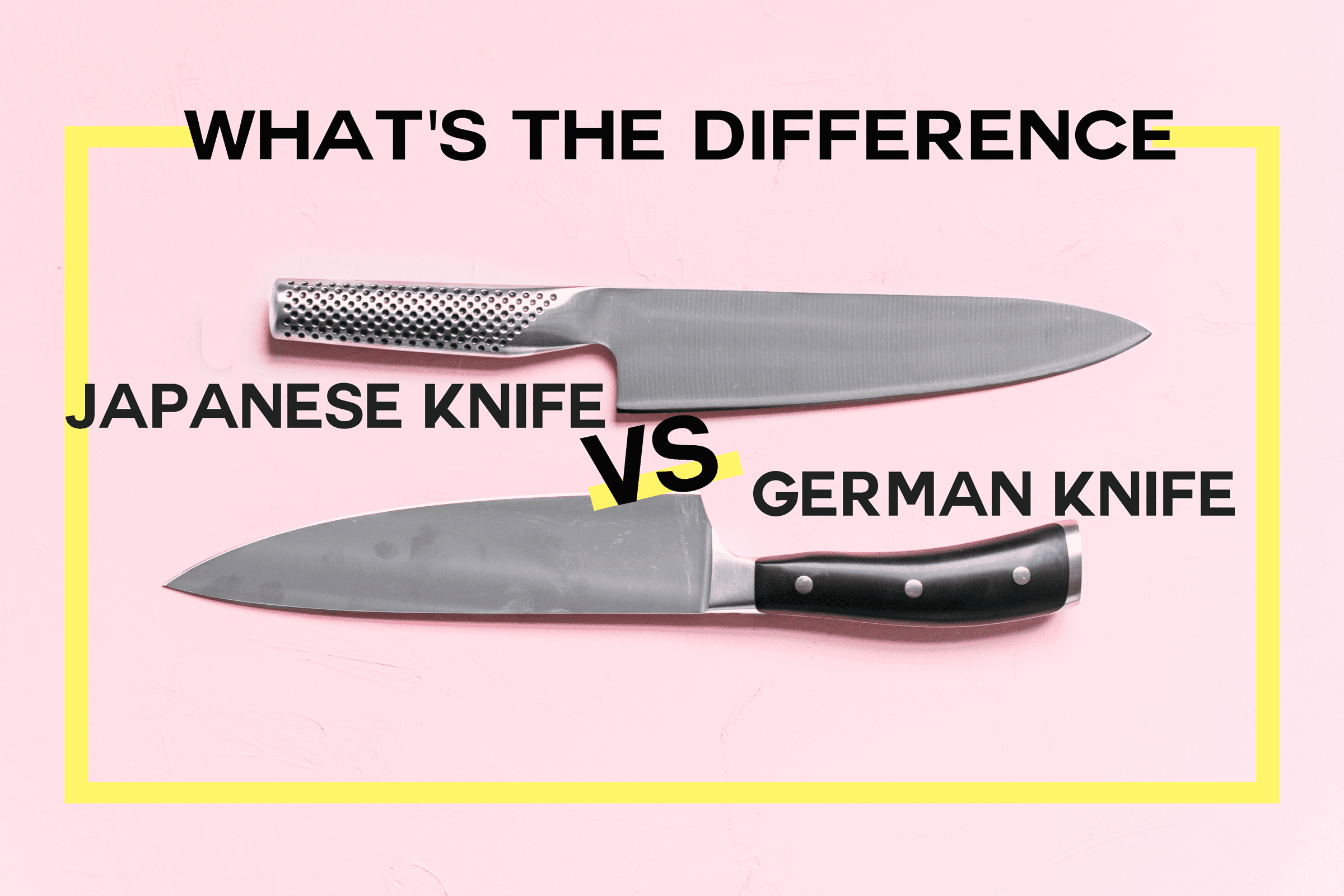 European kitchen knives from Japan and China