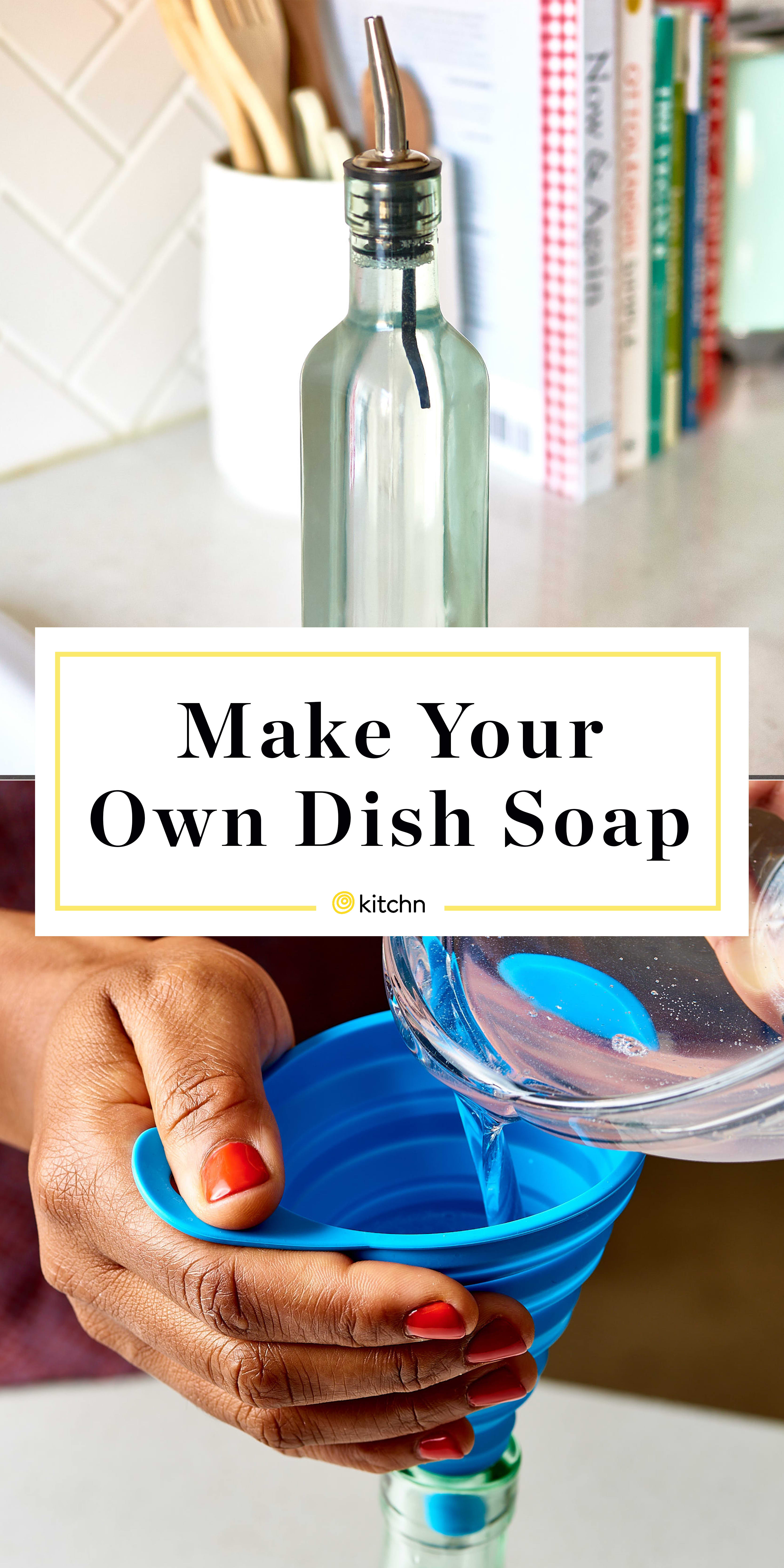 How To Make An Easy DIY Dish Soap Dispenser