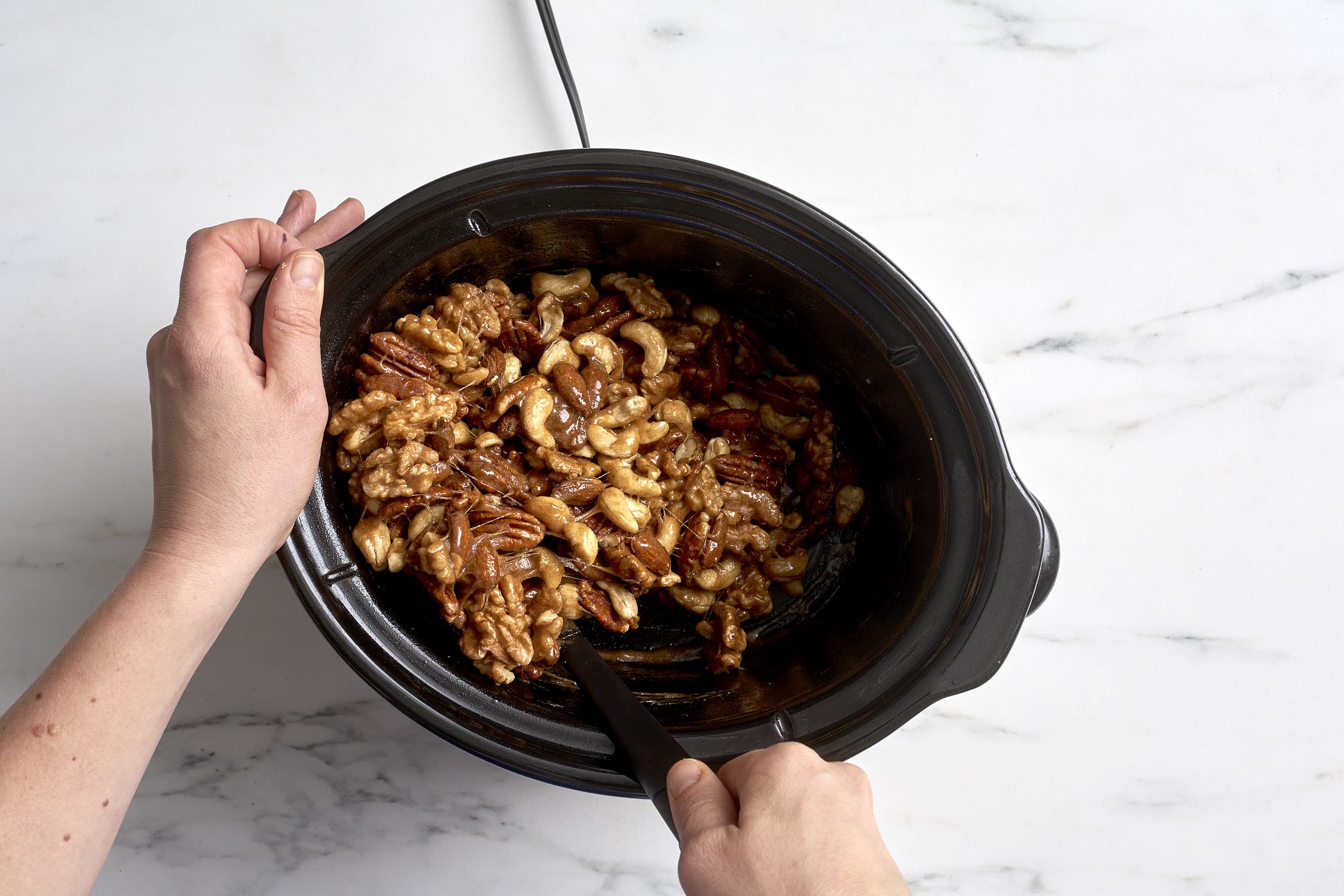 Slow Cooker Spiced Nuts - Home. Made. Interest.