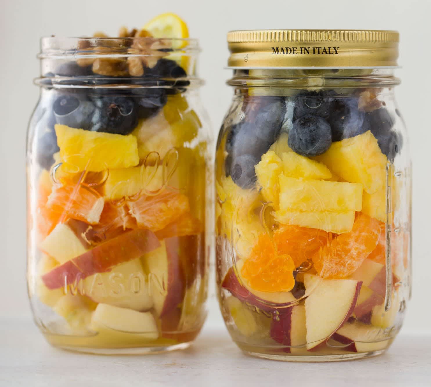 Fruit Salad in a Jar