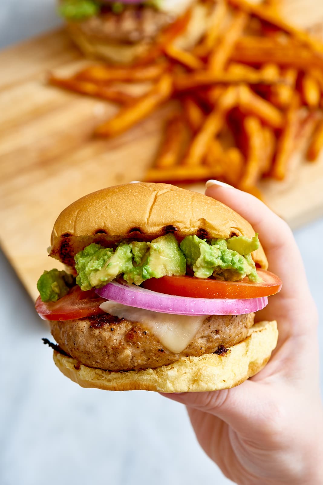 Avocado Turkey Burger