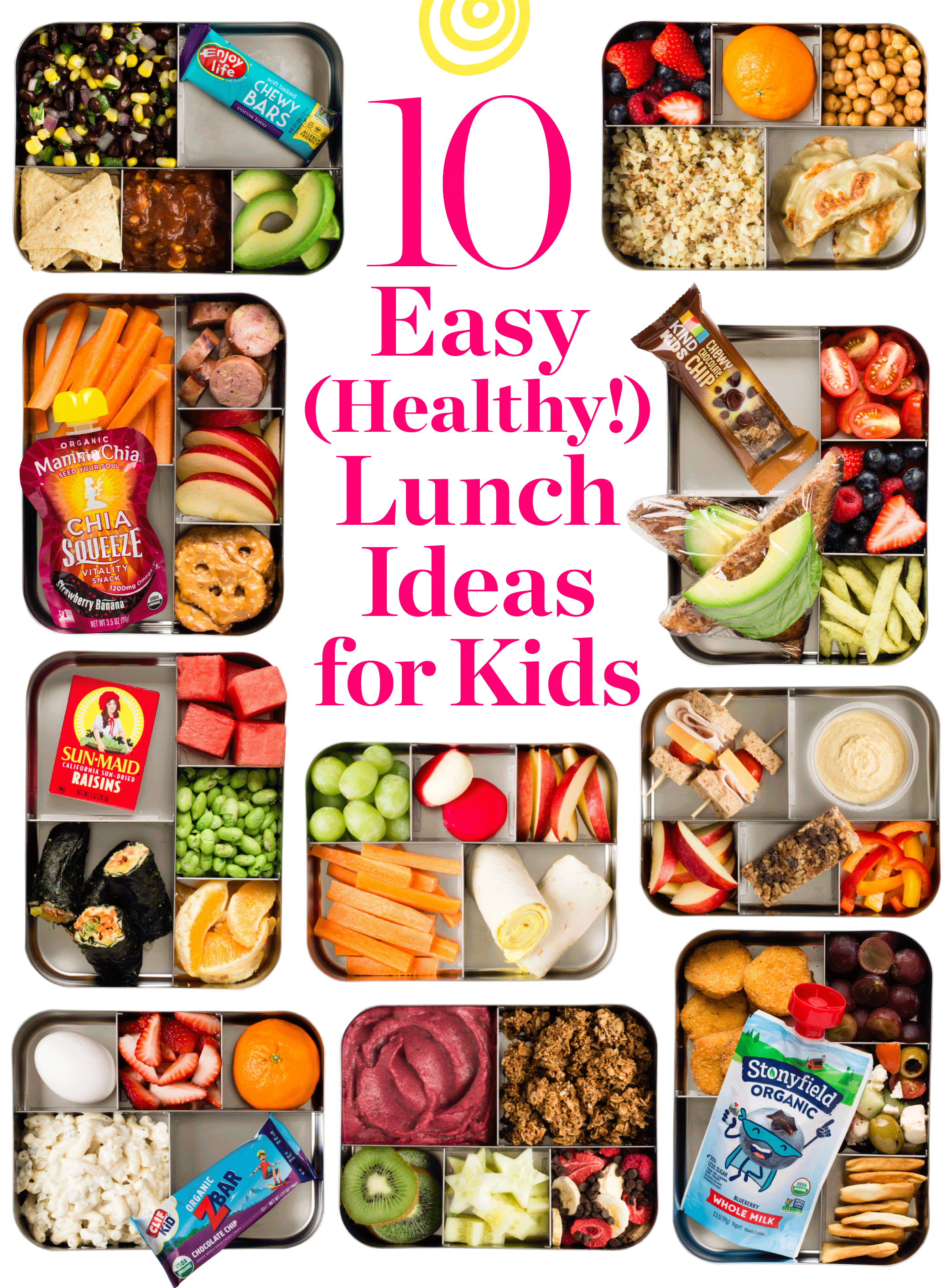 10 More Healthy Lunch Ideas for Kids (for the School Lunch Box or Home) -  Kristine's Kitchen