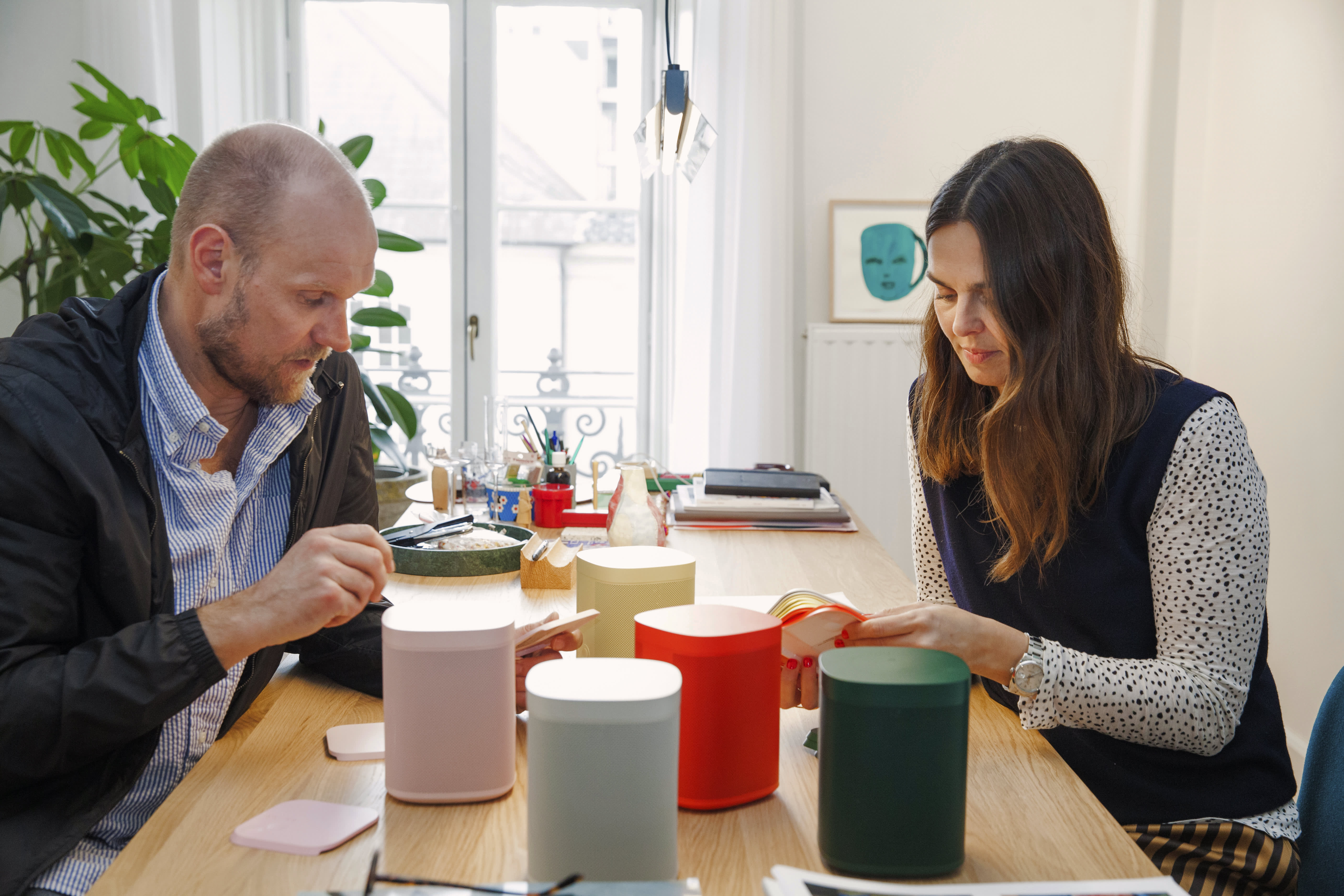 ærme endelse Mælkehvid Sonos New HAY New Smart Speakers Colors Photos | Apartment Therapy