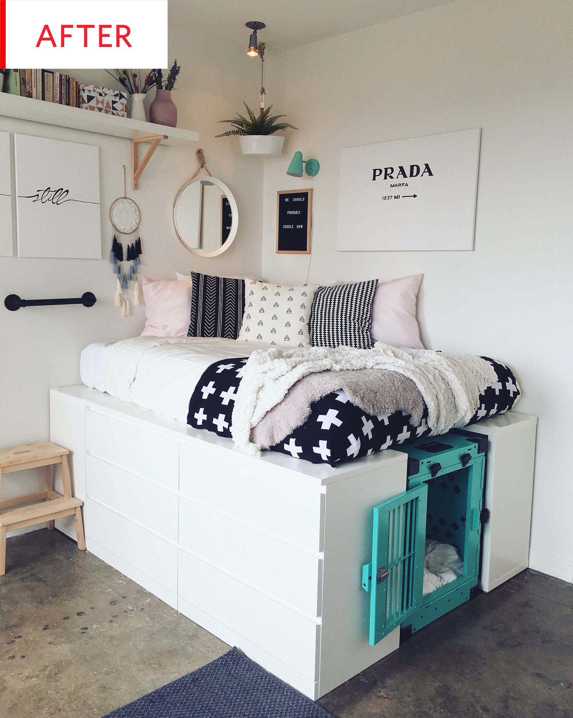 Featured image of post Ikea Hacks Storage Bed : This is my loft storage hack for the awkward space, where the sloping ceiling meets the wall.