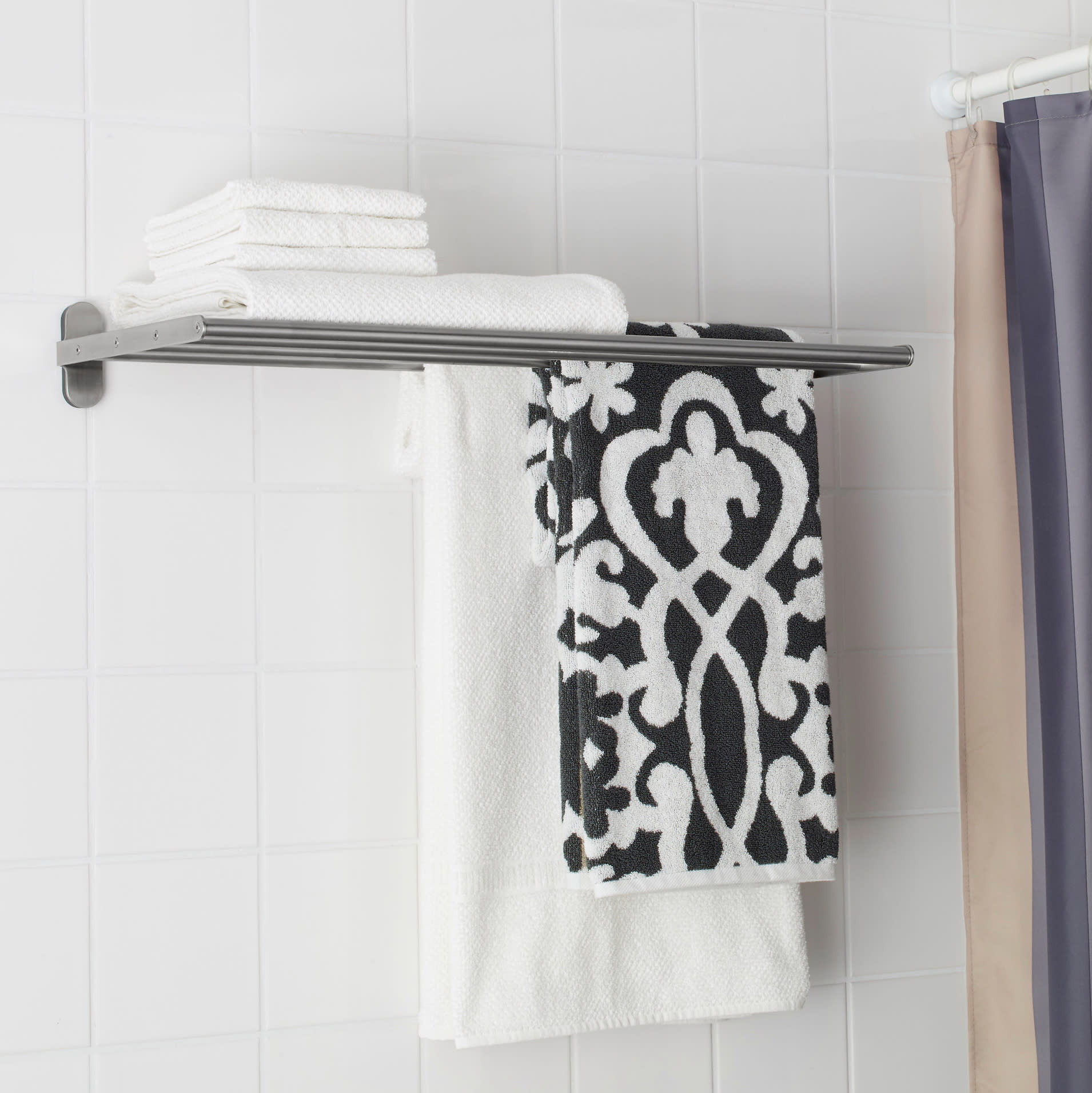 VOXNAN Towel holder, 3 bars - IKEA