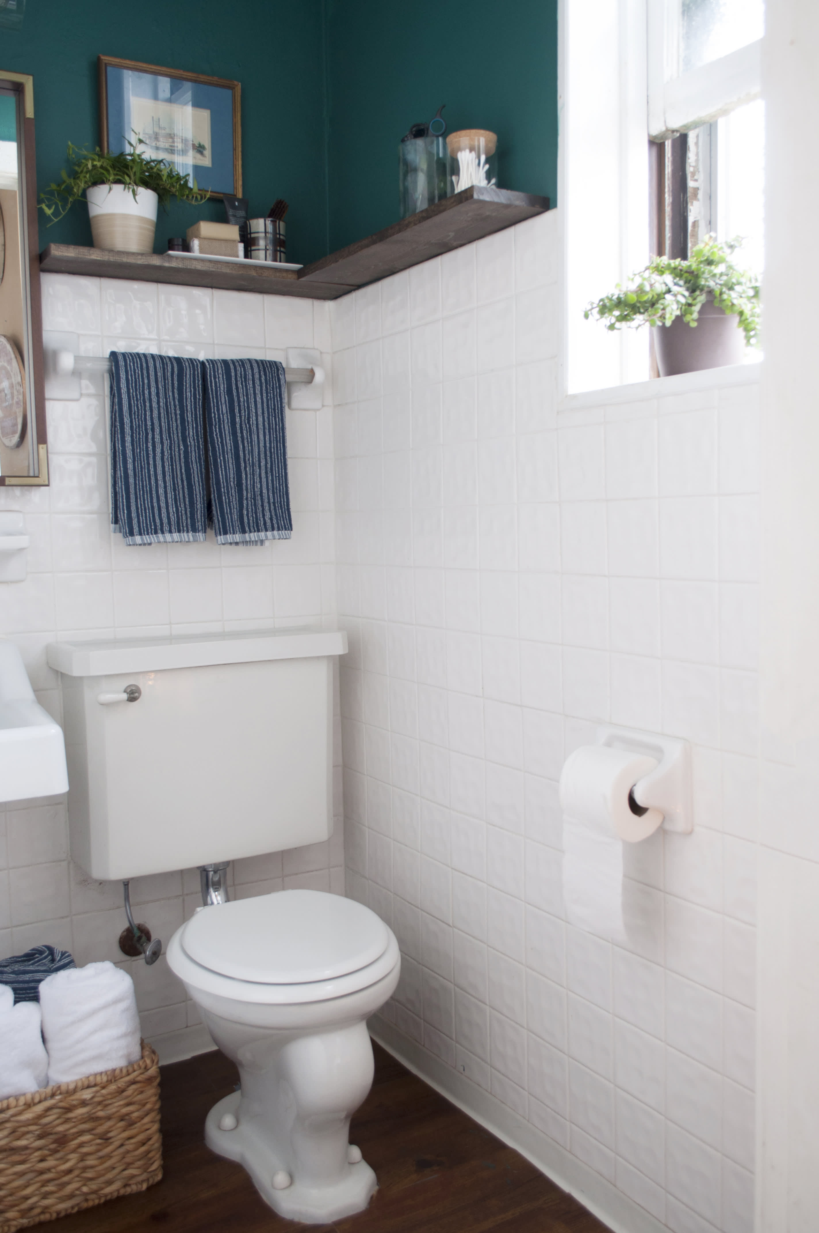 A Reversible Rental Bathroom Makeover Under 500 Apartment Therapy