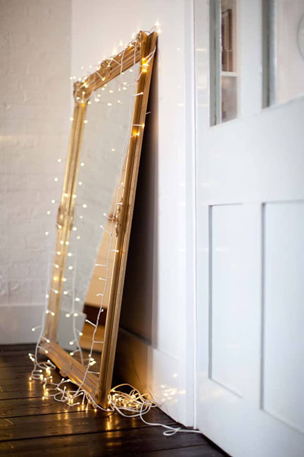 fairy lights for around mirror