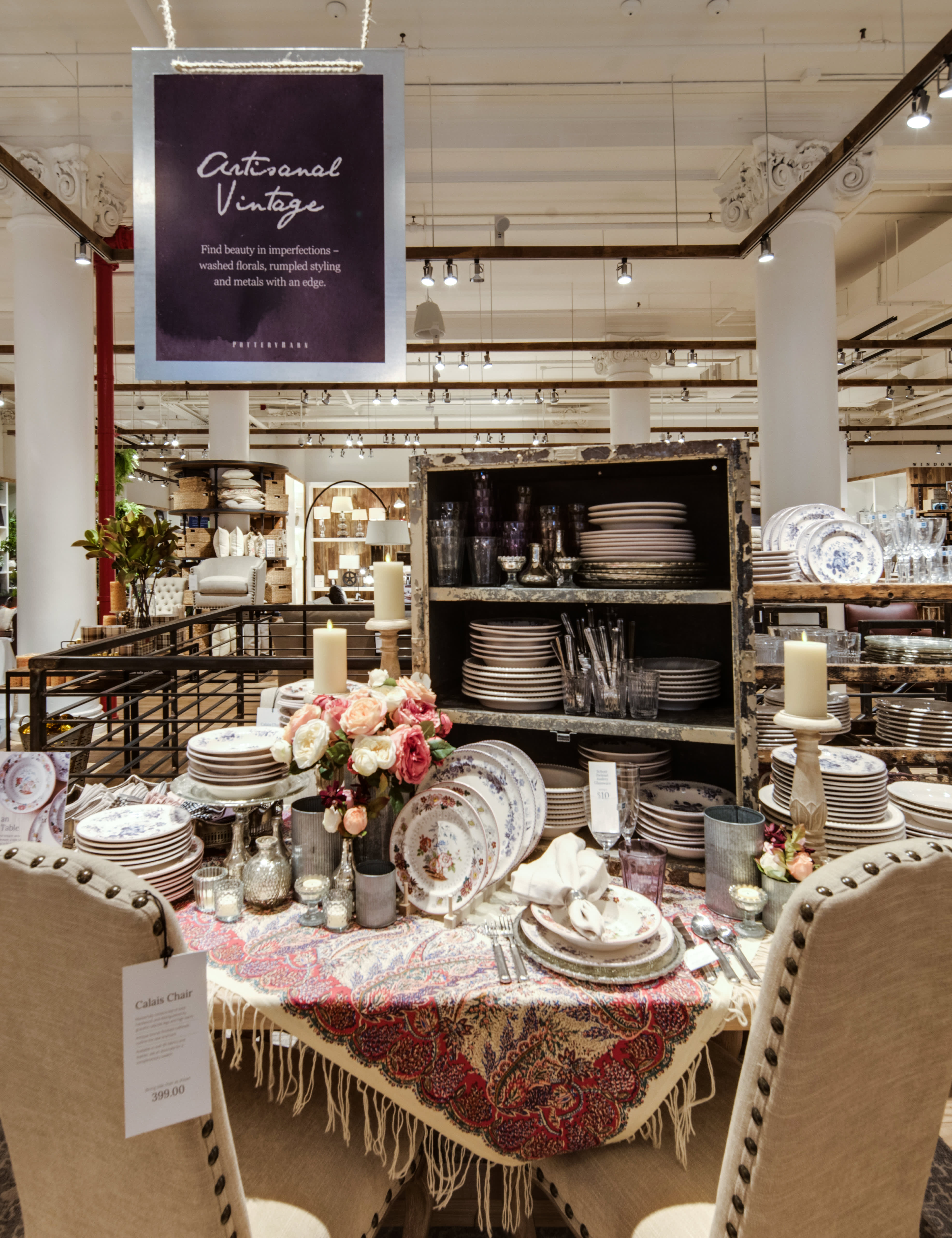 Pottery Barn's New NYC Flagship Focuses on Small Spaces, Easy Decorating