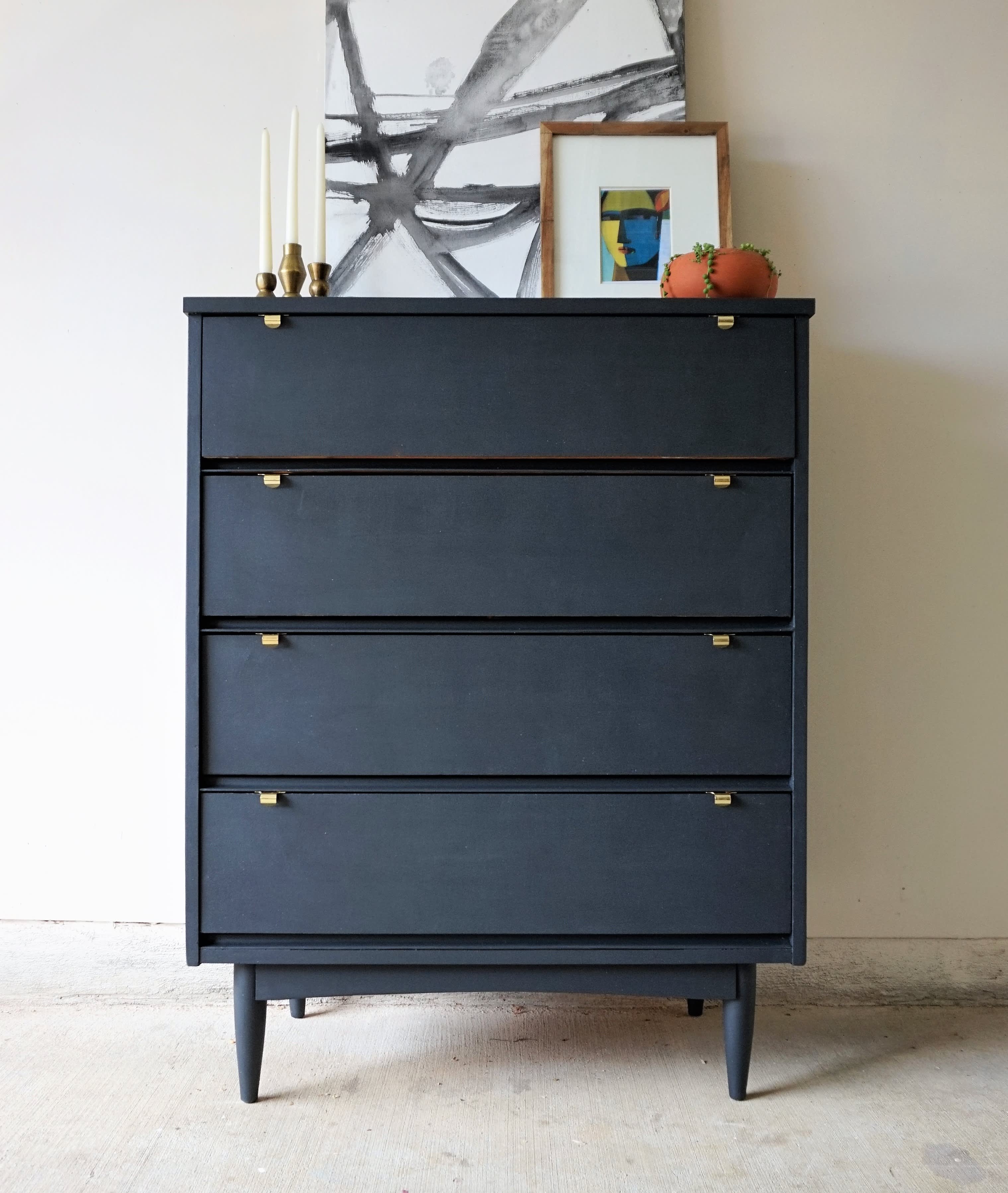 How To Refurbish Old Furniture: Mid-Century Dresser Makeover | Apartment Therapy How To Refurbish Old Furniture: Mid-Century Dresser Makeover | Apartment Therapy