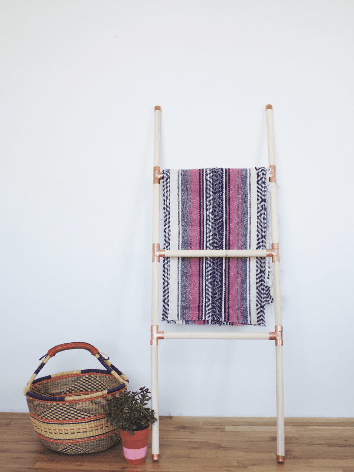 Copper discount blanket ladder