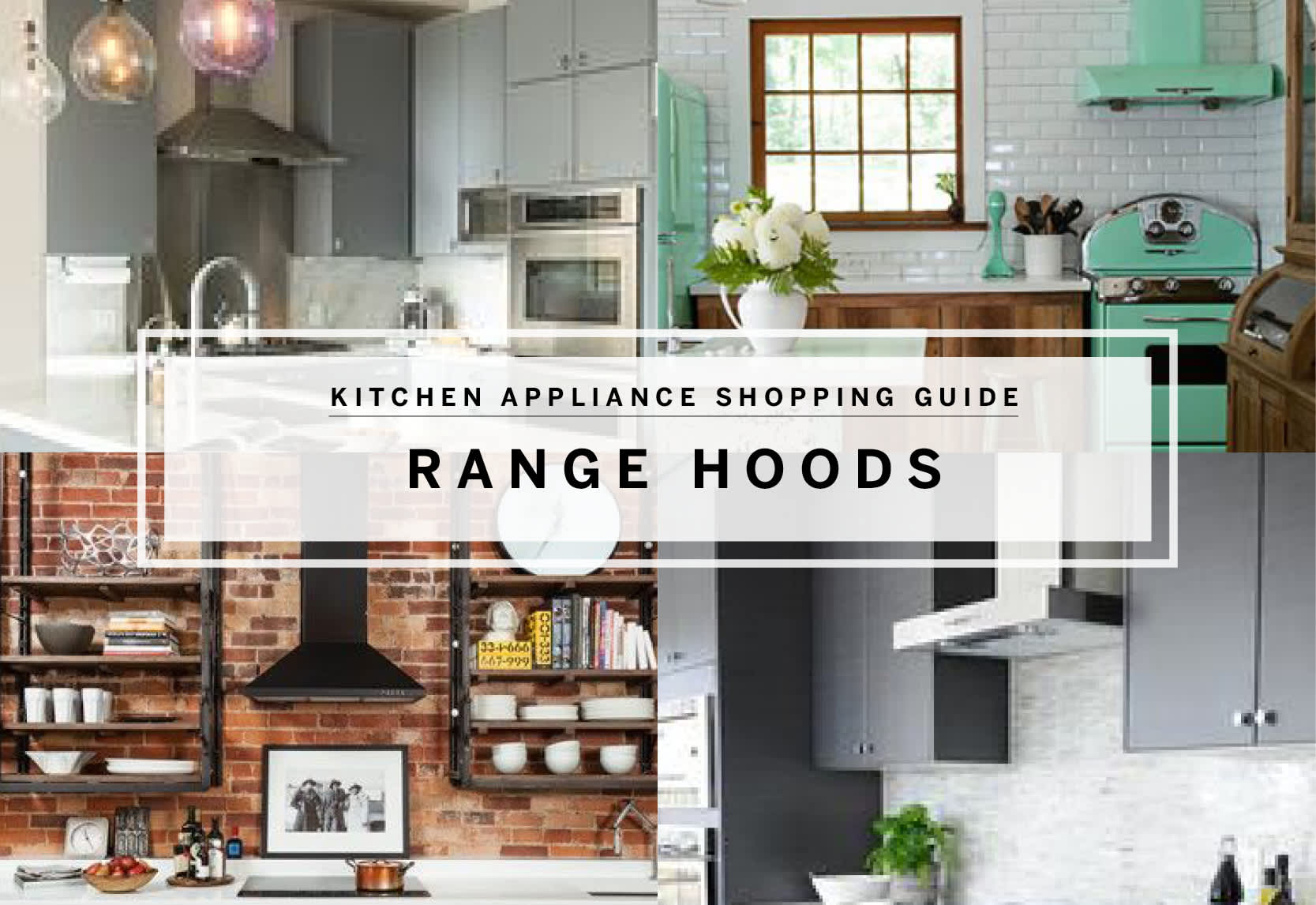 DIY Kitchen Range Hood - Shades of Blue Interiors
