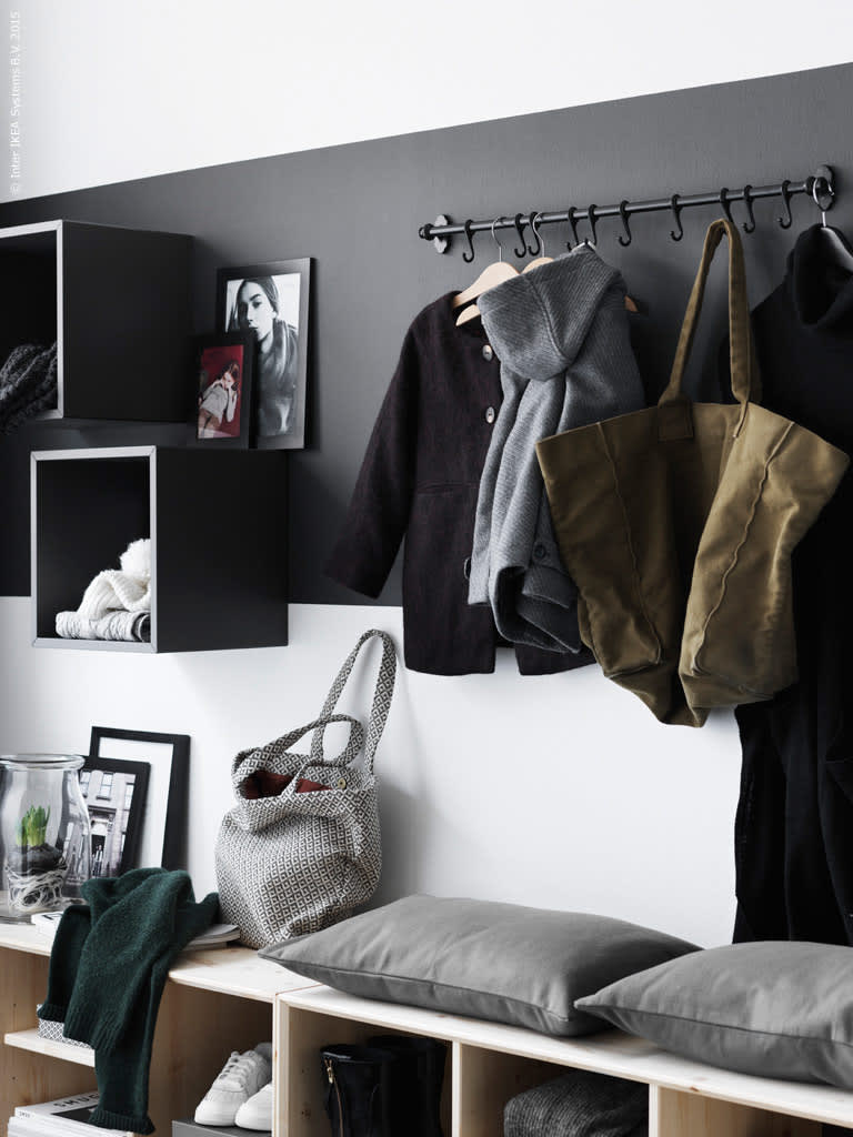 ikea hall tree on Organizing Ideas For Entryways Foyers Without Closets Apartment Therapy
