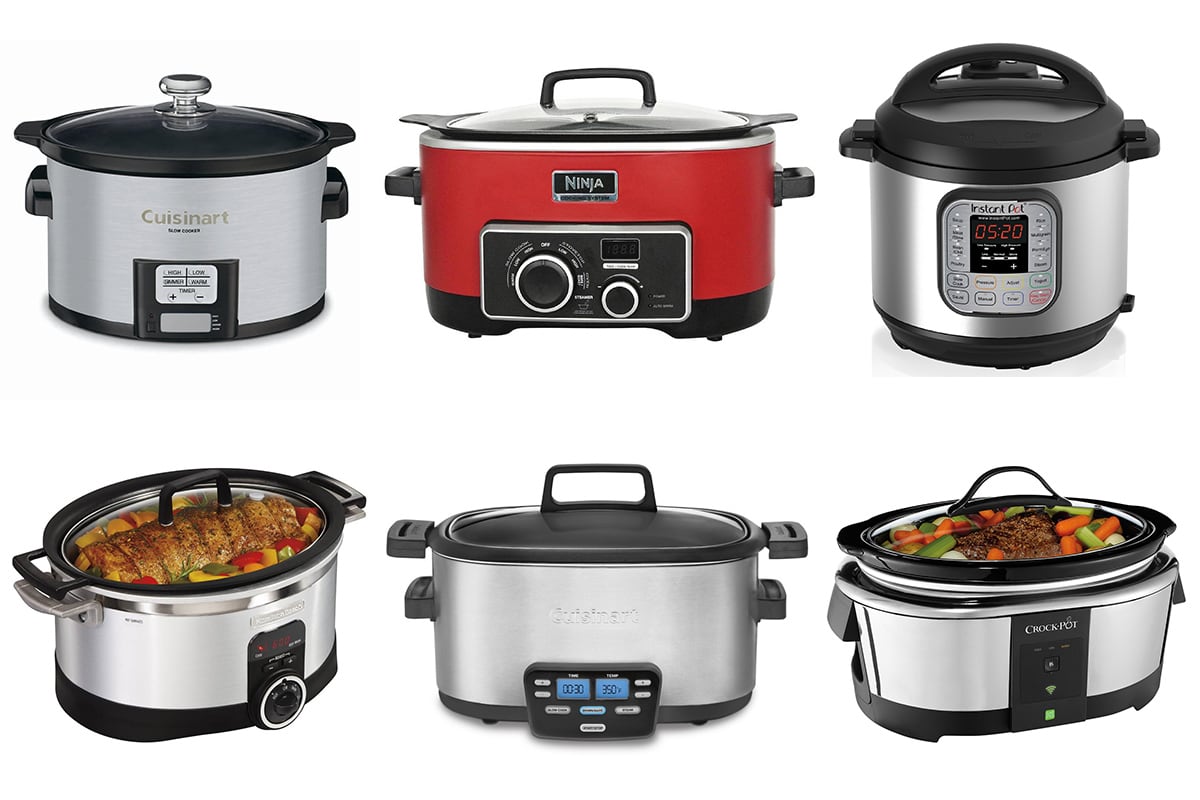 Hamilton Beach 4-Quart Metalic/Silver Oval Slow Cooker in the Slow
