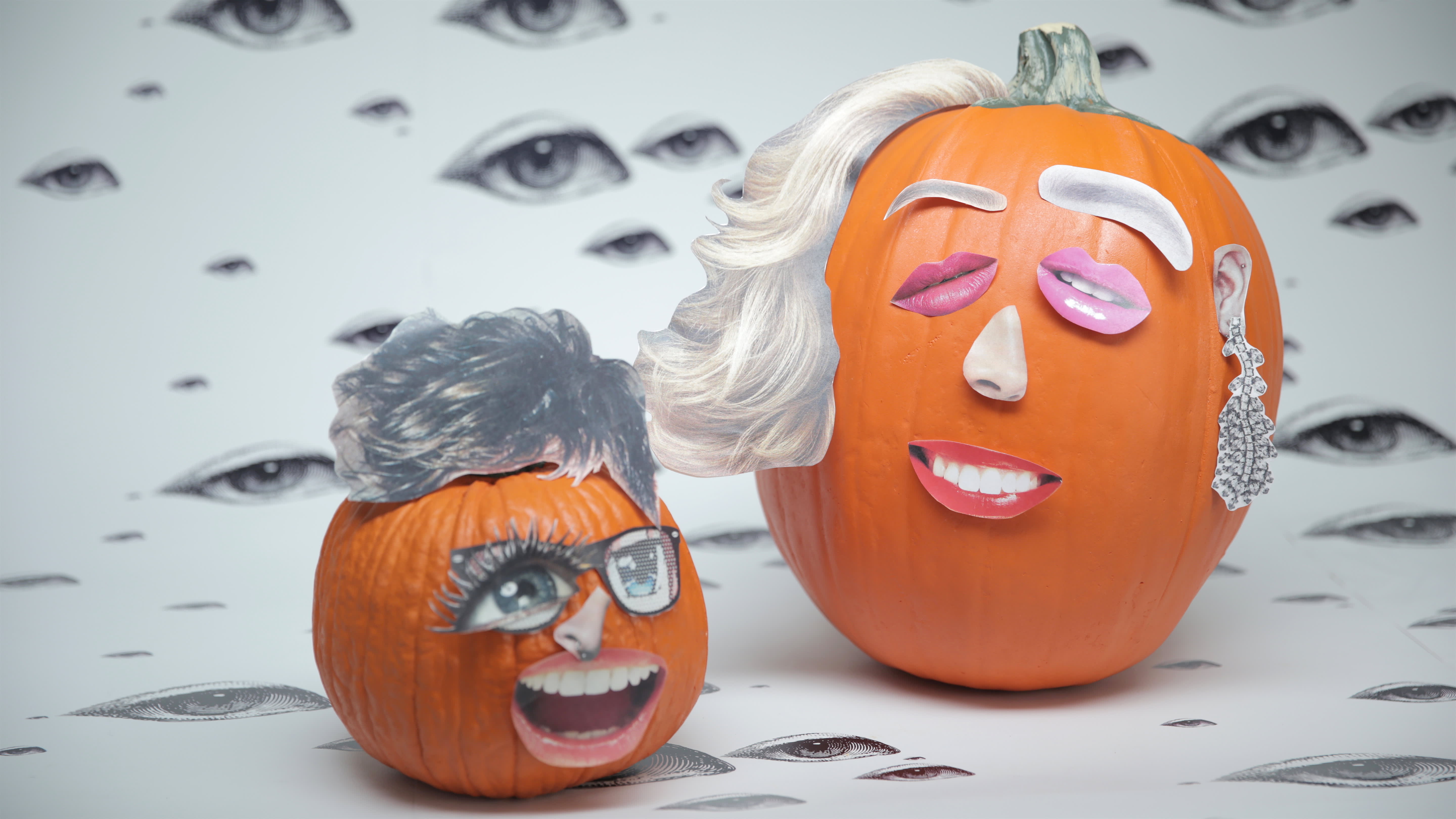 Funny No Carve Halloween Pumpkin Decorating Ideas | Apartment Therapy