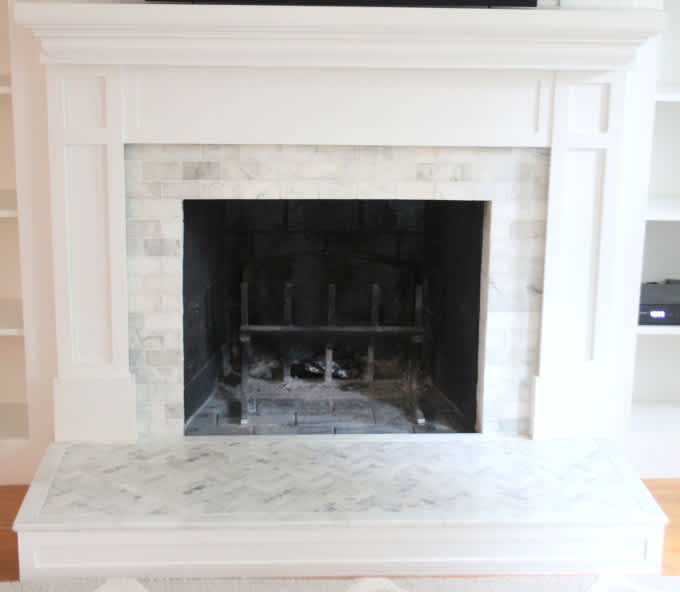 Diy Fake Fireplace Facades Faux Mantel Makeovers Apartment Therapy