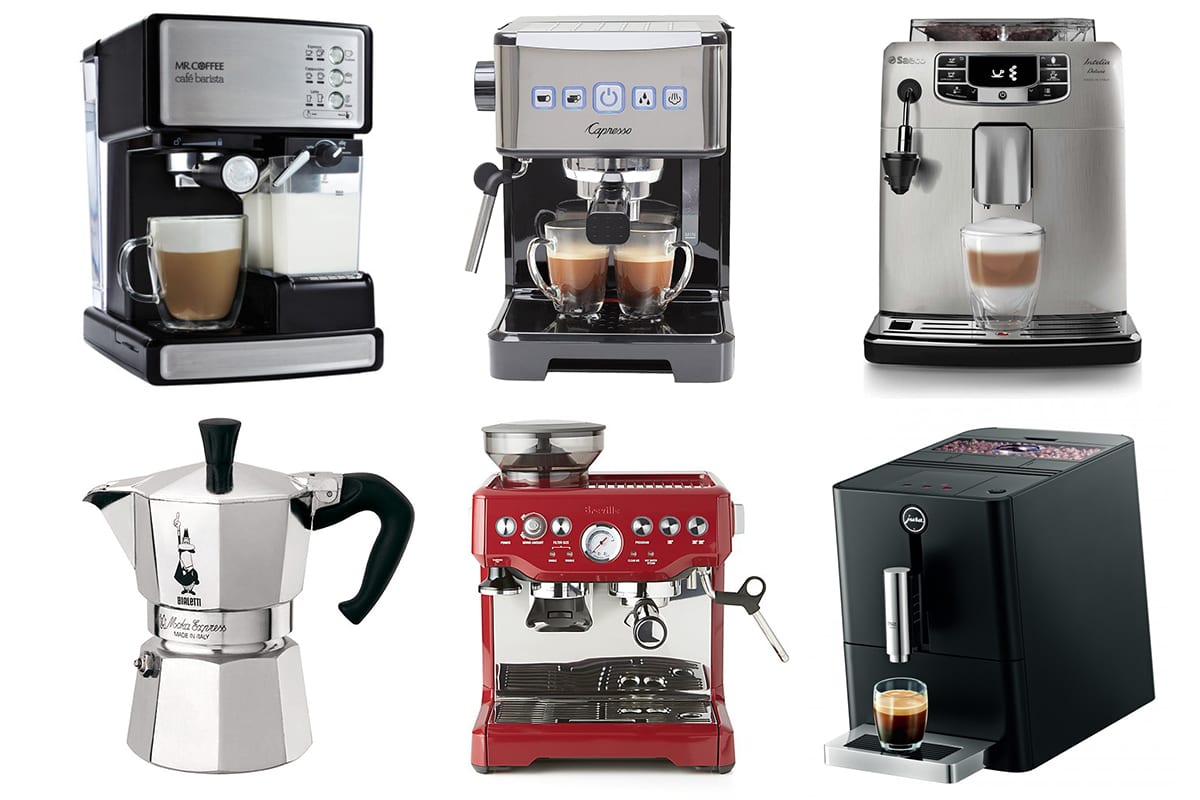 Mr. Coffee 4-Shot Steam Espresso & Cappuccino Coffee Maker with Frother  ECM160