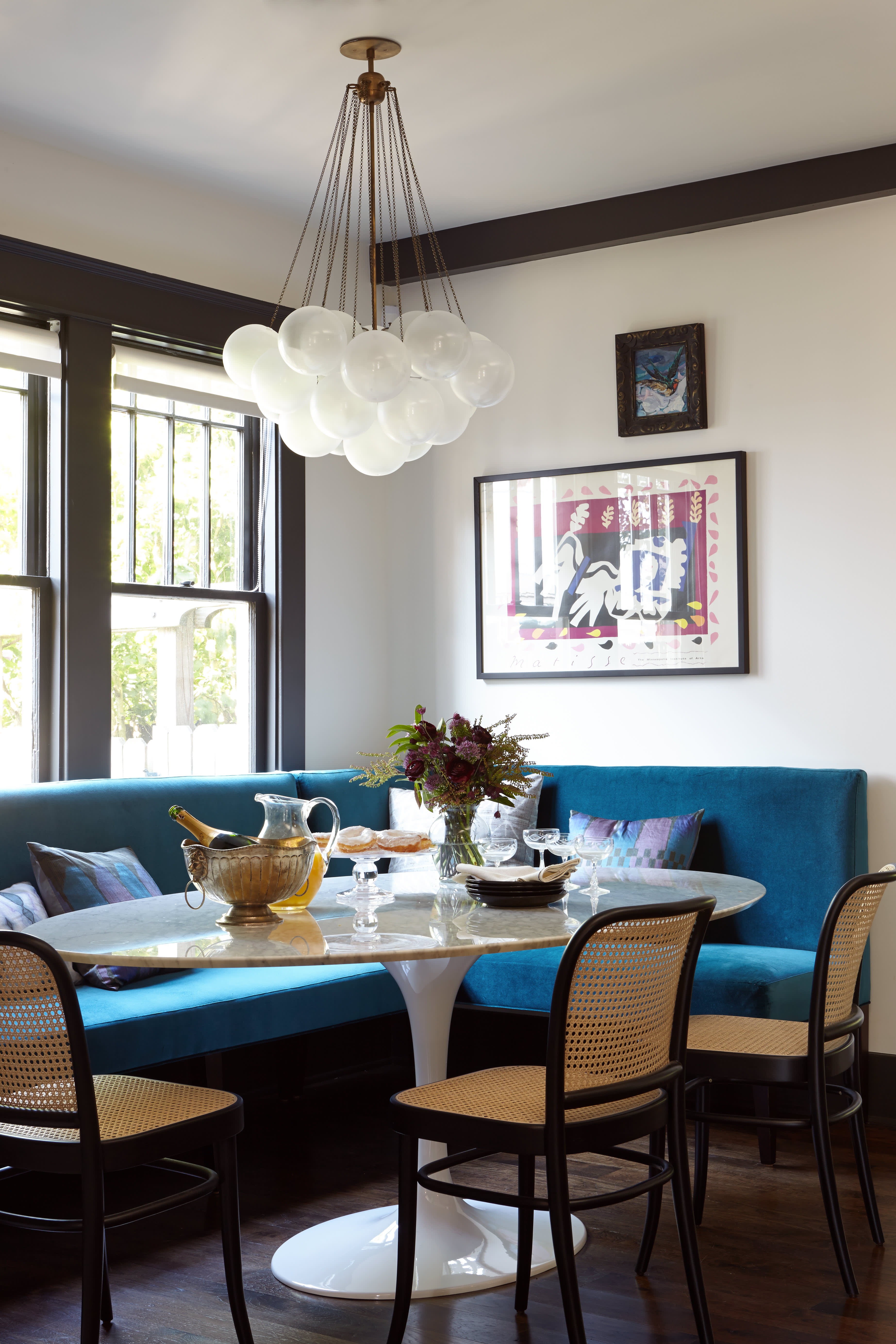 Dining Room Ideas Try A Banquette In Place Of Chairs For More Style And Seating Space Apartment Therapy