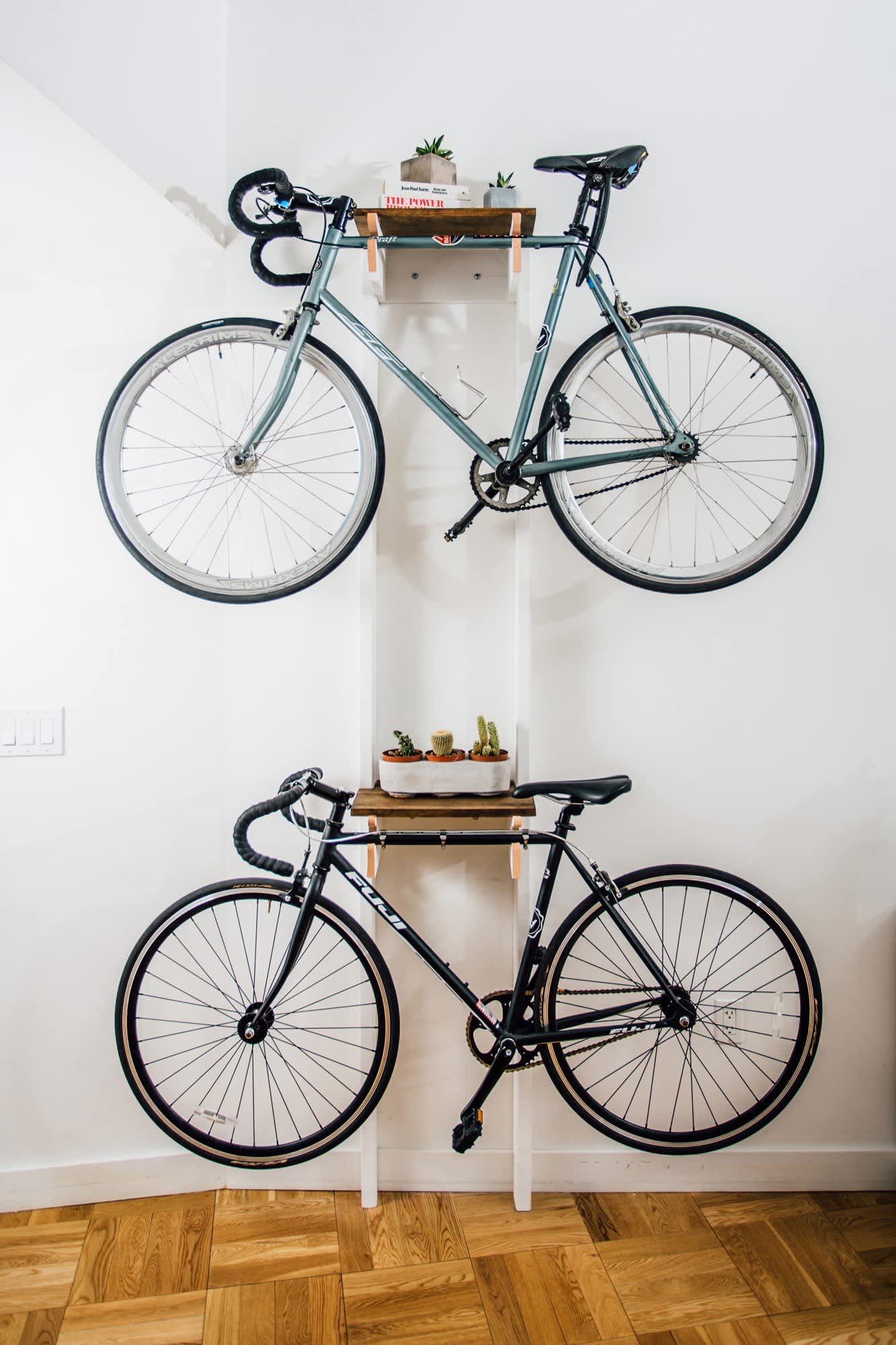 DIY Bicycle Rack Built For Two Apartment Therapy