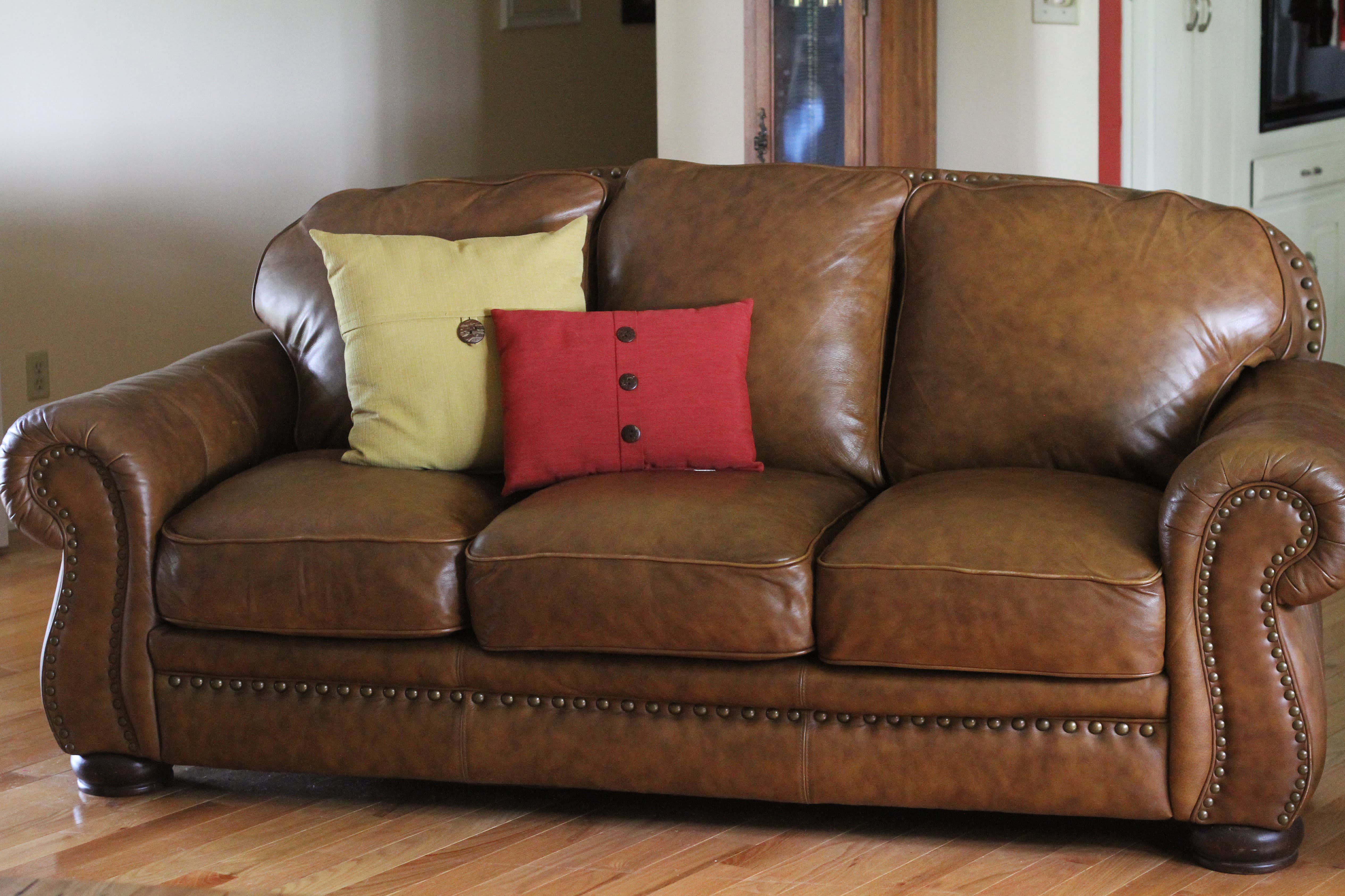 Stuffing Your Old Couch Cushions To Make Them Look New Again