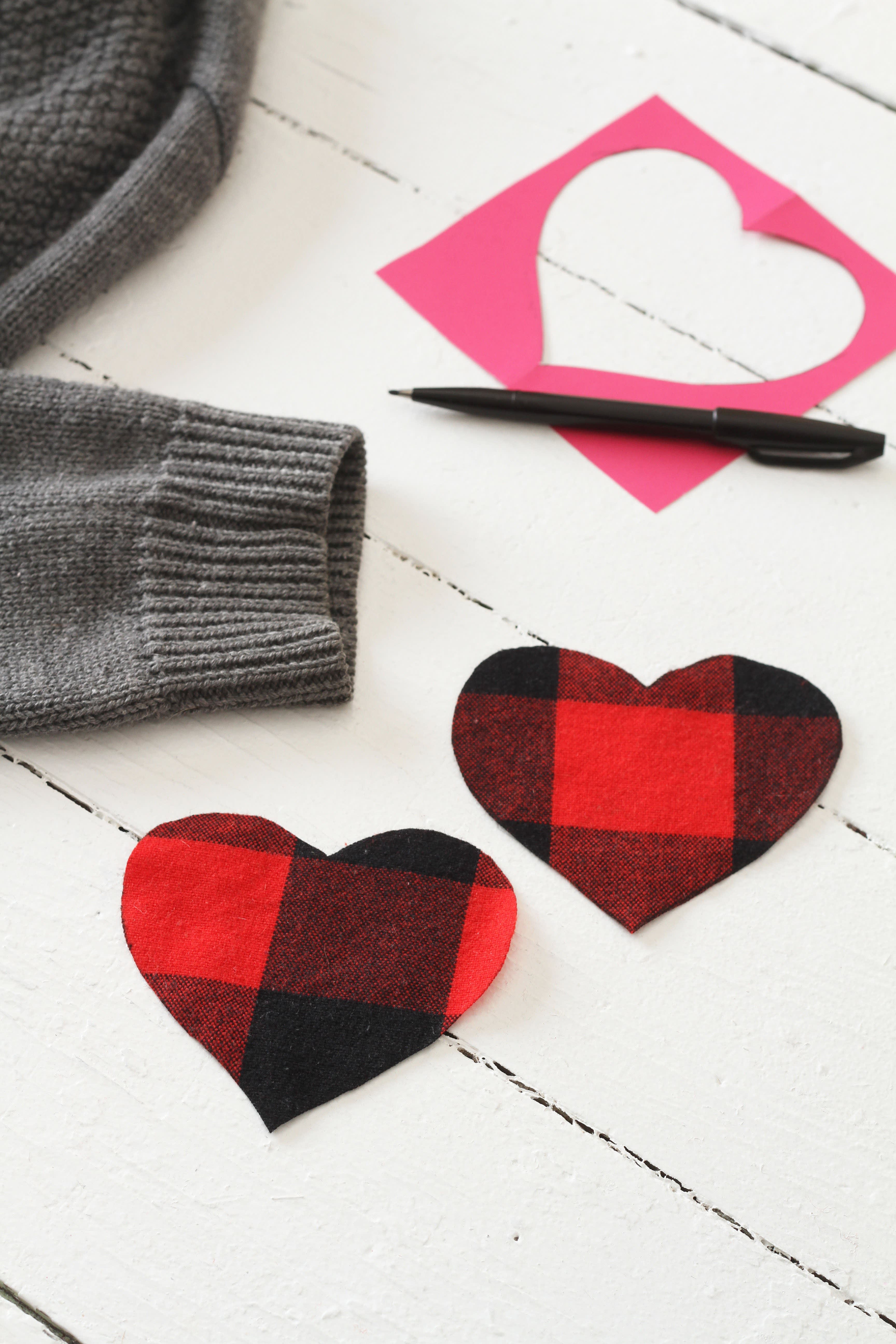 No-Sew Heart Elbow Patches - A Night Owl Blog