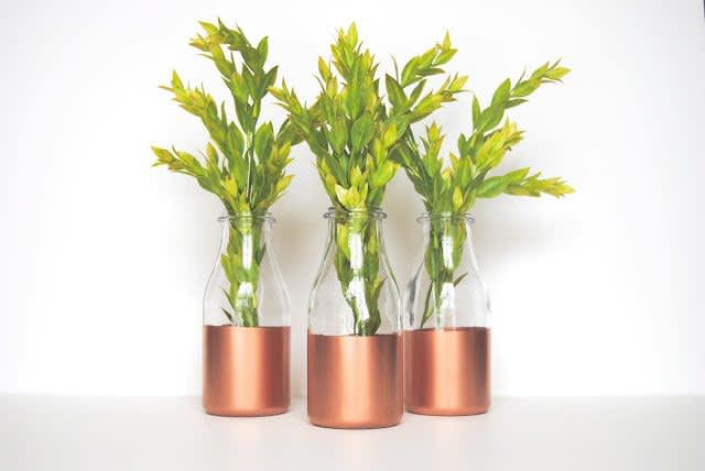 11 Fabulous Upcycling Projects using Copper Spray Paint