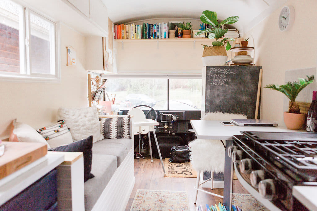 A Family Of Three Snuggles Into A 200 Square Foot Modern