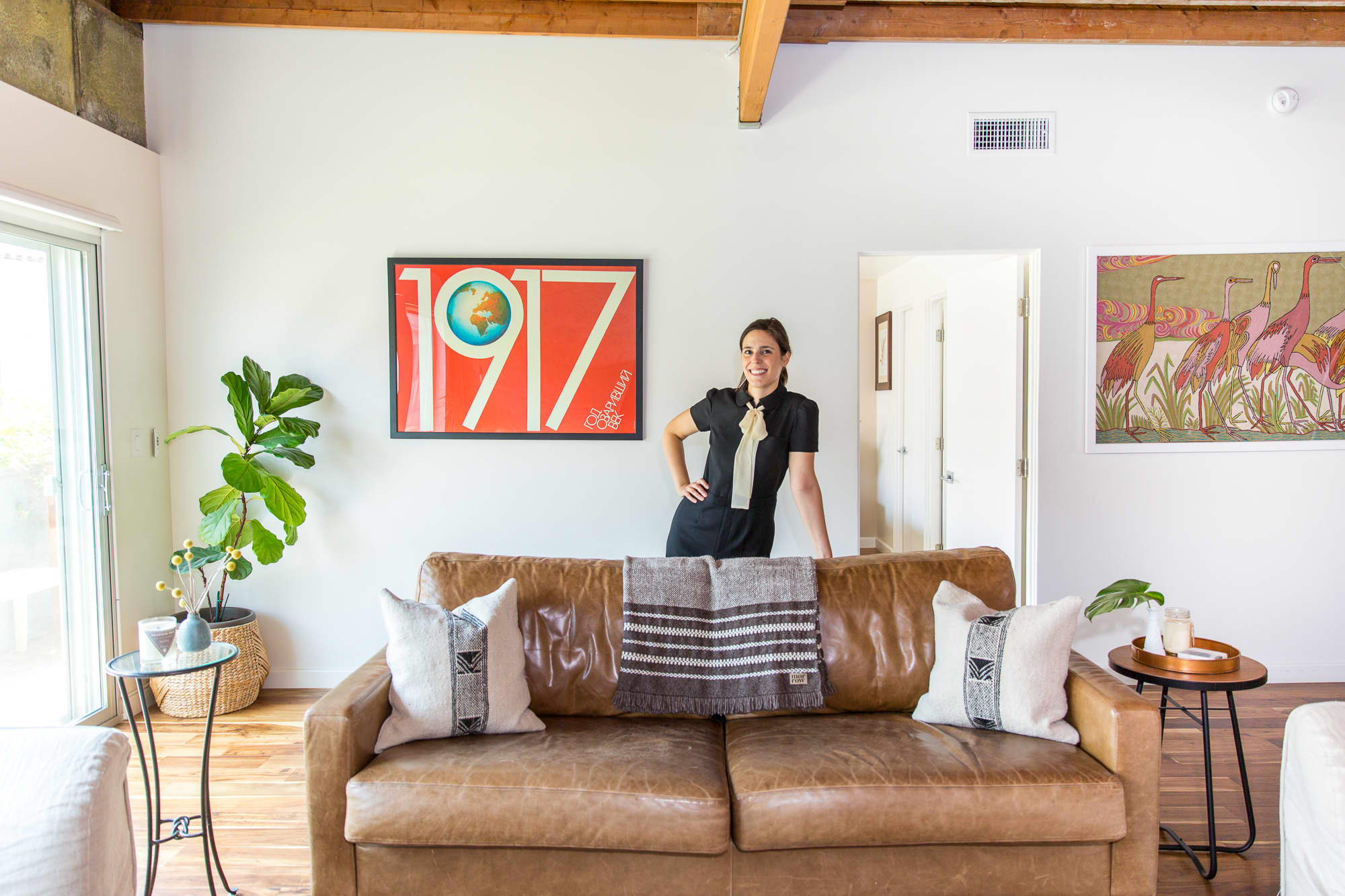 House Tour LA Home of the Founders of Morrow Soft Goods Apartment