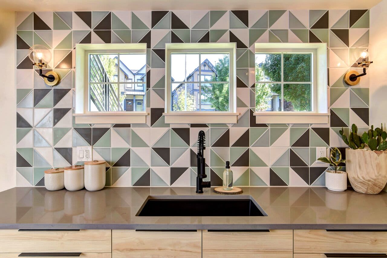 Adding Style and Character to a Dated Builder Grade Townhome