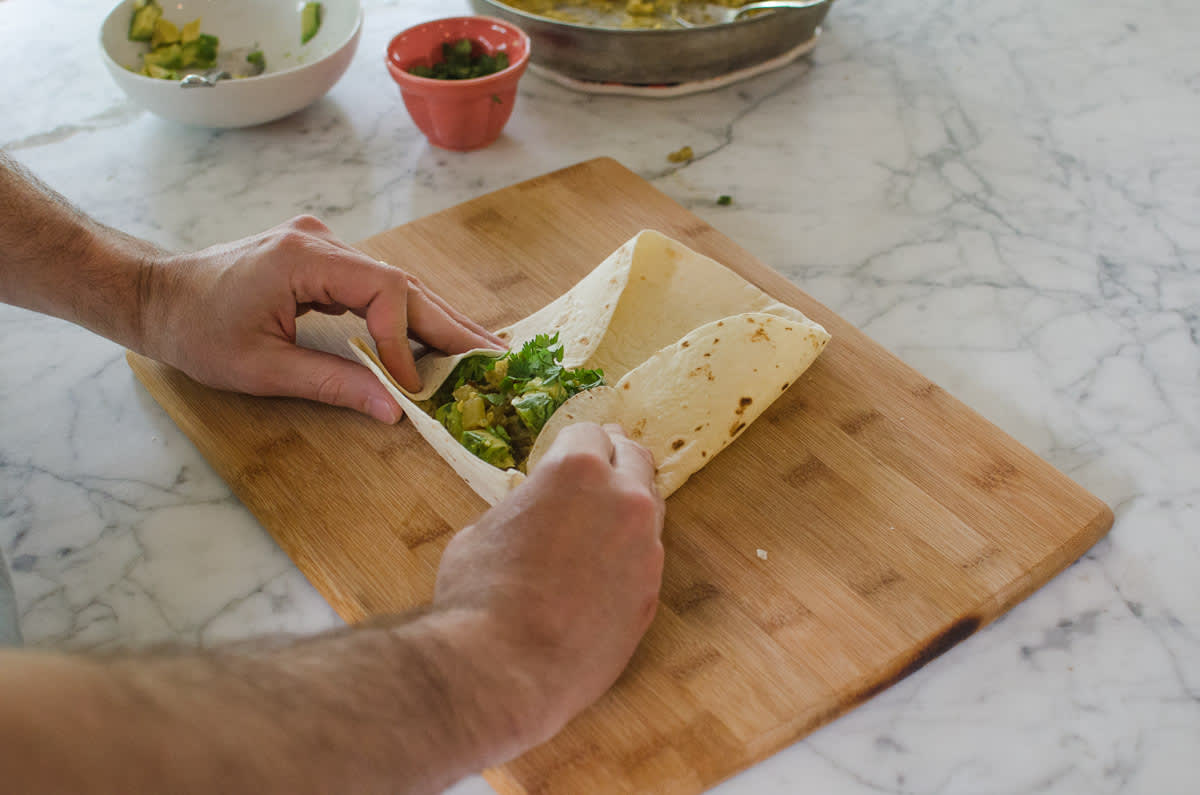 How to Fold a Burrito The Kitchn