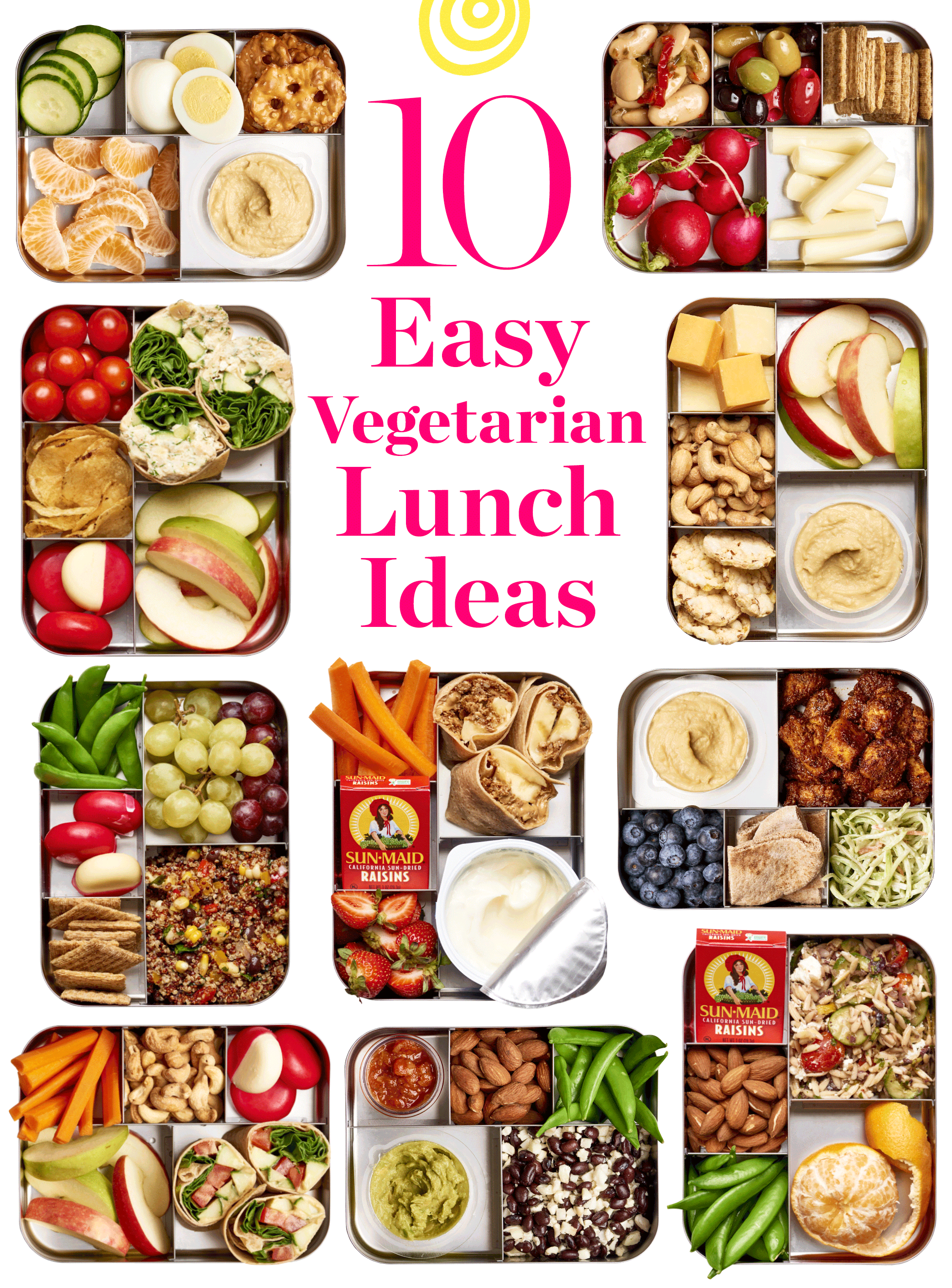 vegetarian lunch ideas for kids