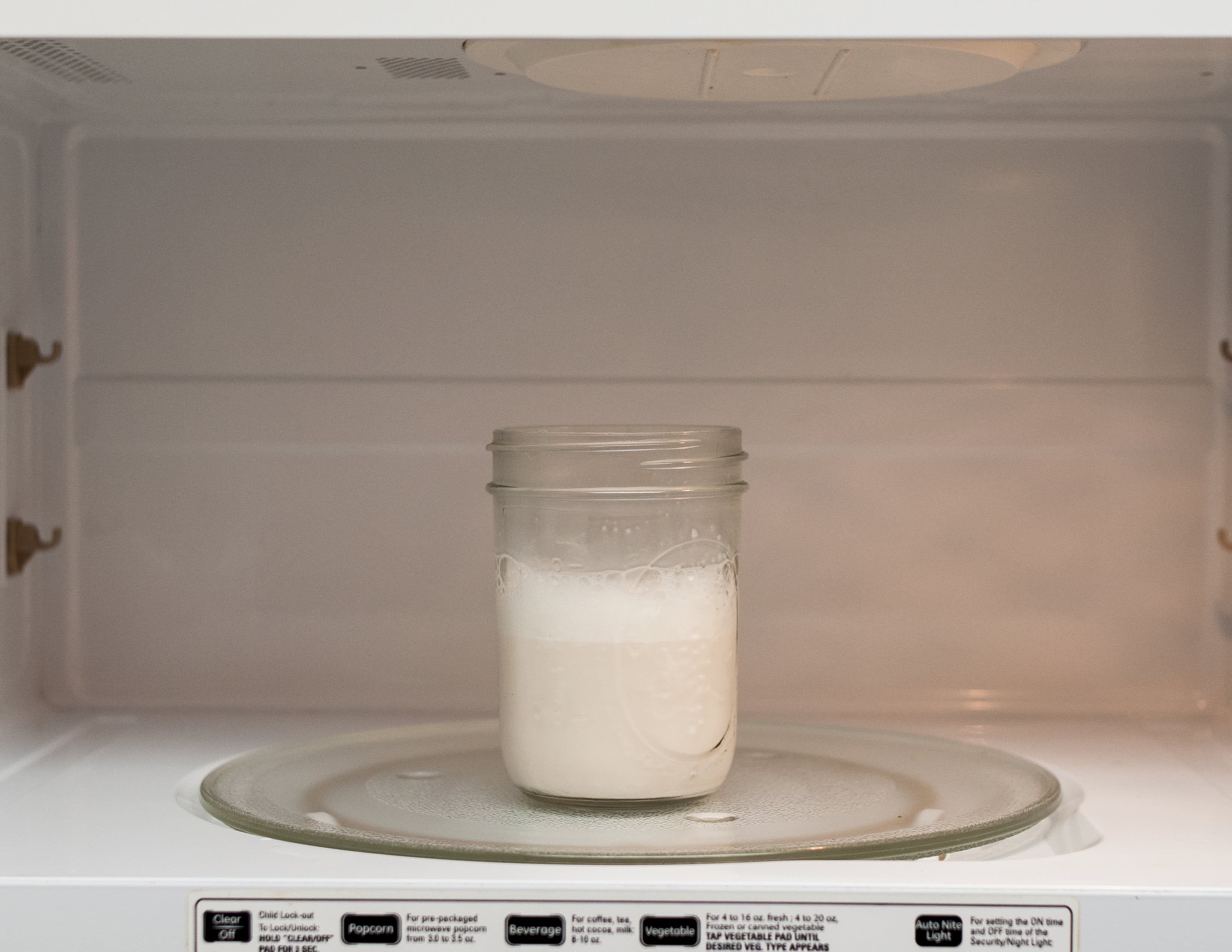 How To Froth Milk for Cappuccinos in the Microwave | Kitchn