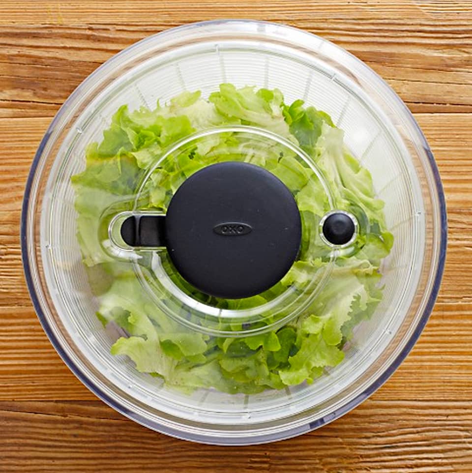 My kitchen essential: I'd be lost without . . . a salad spinner