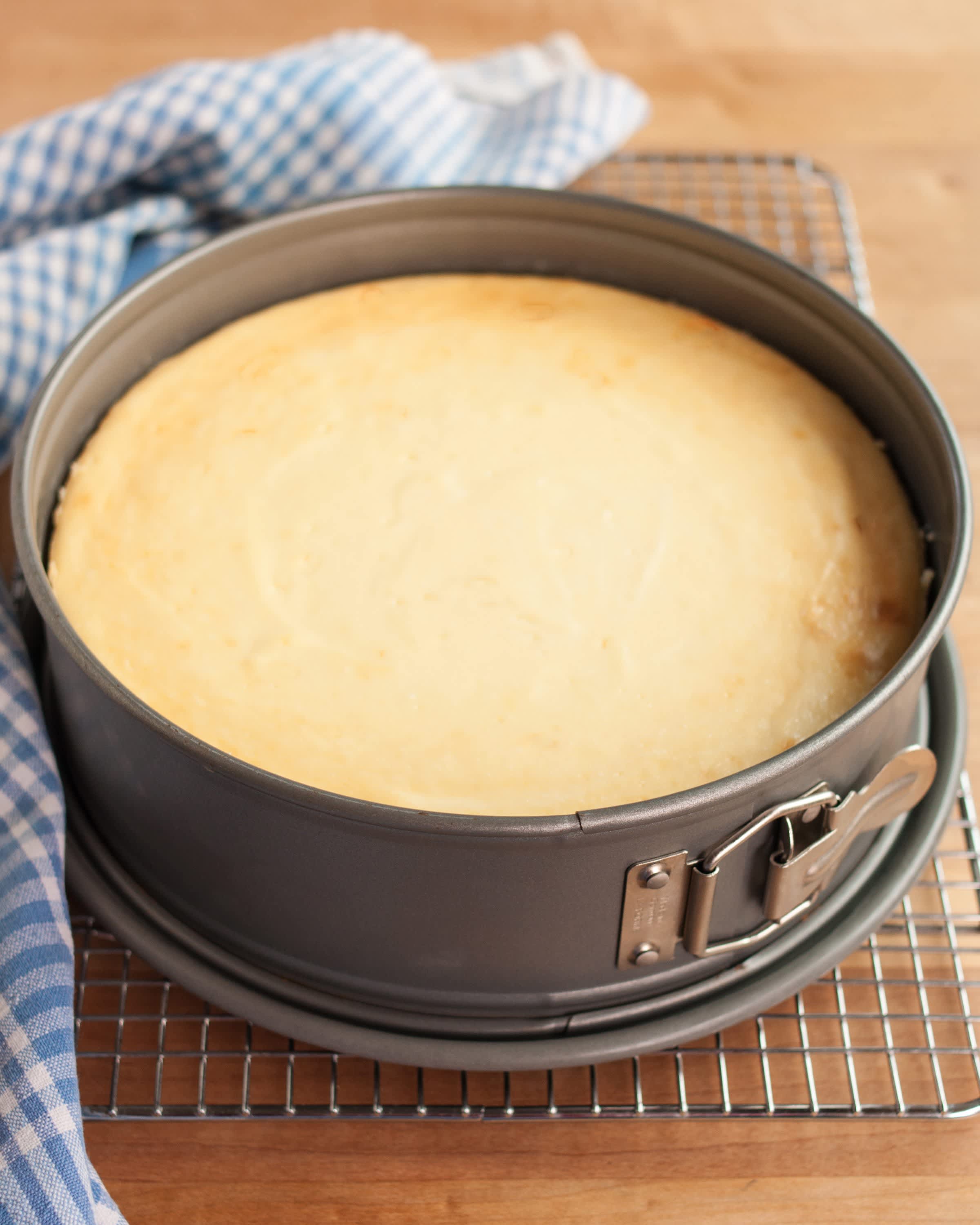 Use a Springform Pan for the Cheesecake