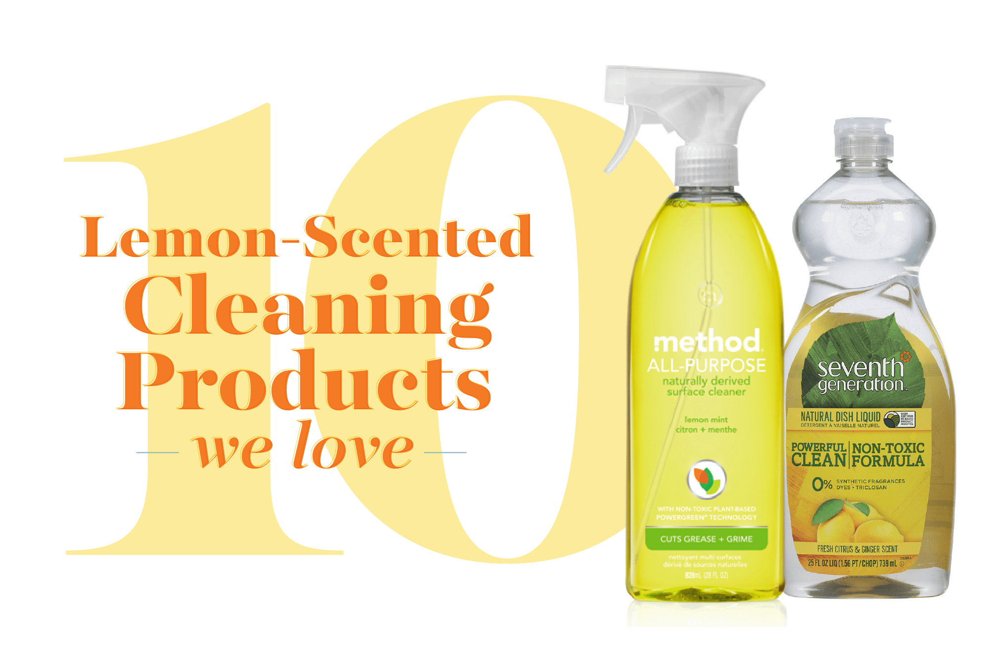 10 Lemon-Scented Cleaning Products to Try
