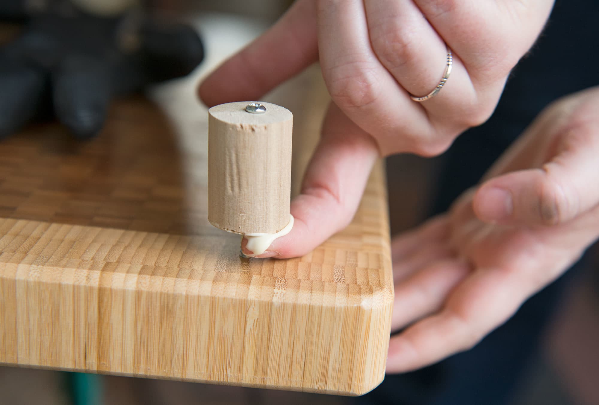 Your Little Birdie: How To: Stove Top Cover for Added Buffet Space