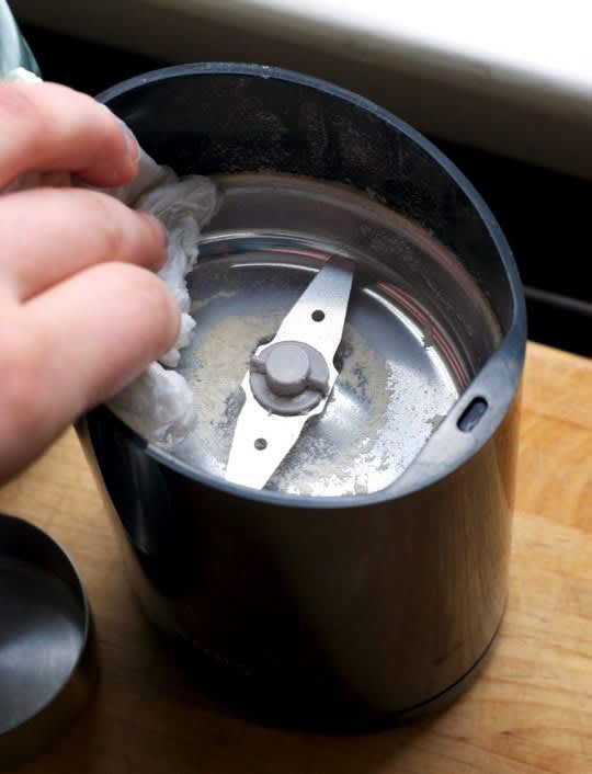 How to Clean a Coffee or Spice Grinder