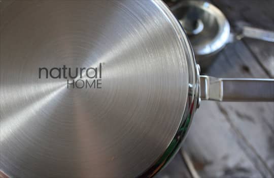Natural Home 4 Piece EasiStore Nesting Saute Pan Set