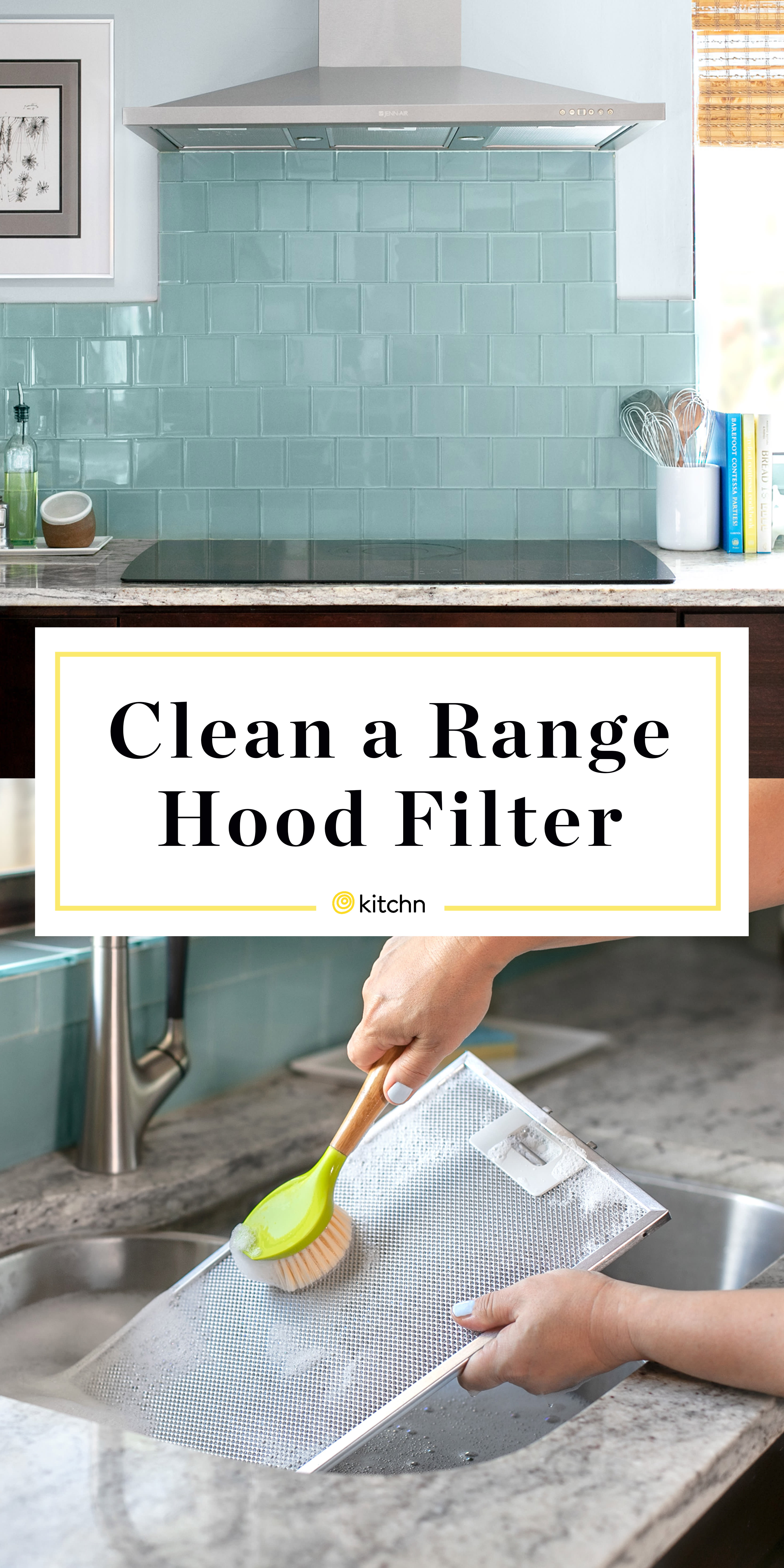 How To Clean A Greasy Range Hood Filter Kitchn