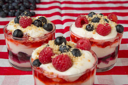 Easy Mixed Berry Fruit Fool - Belly Full