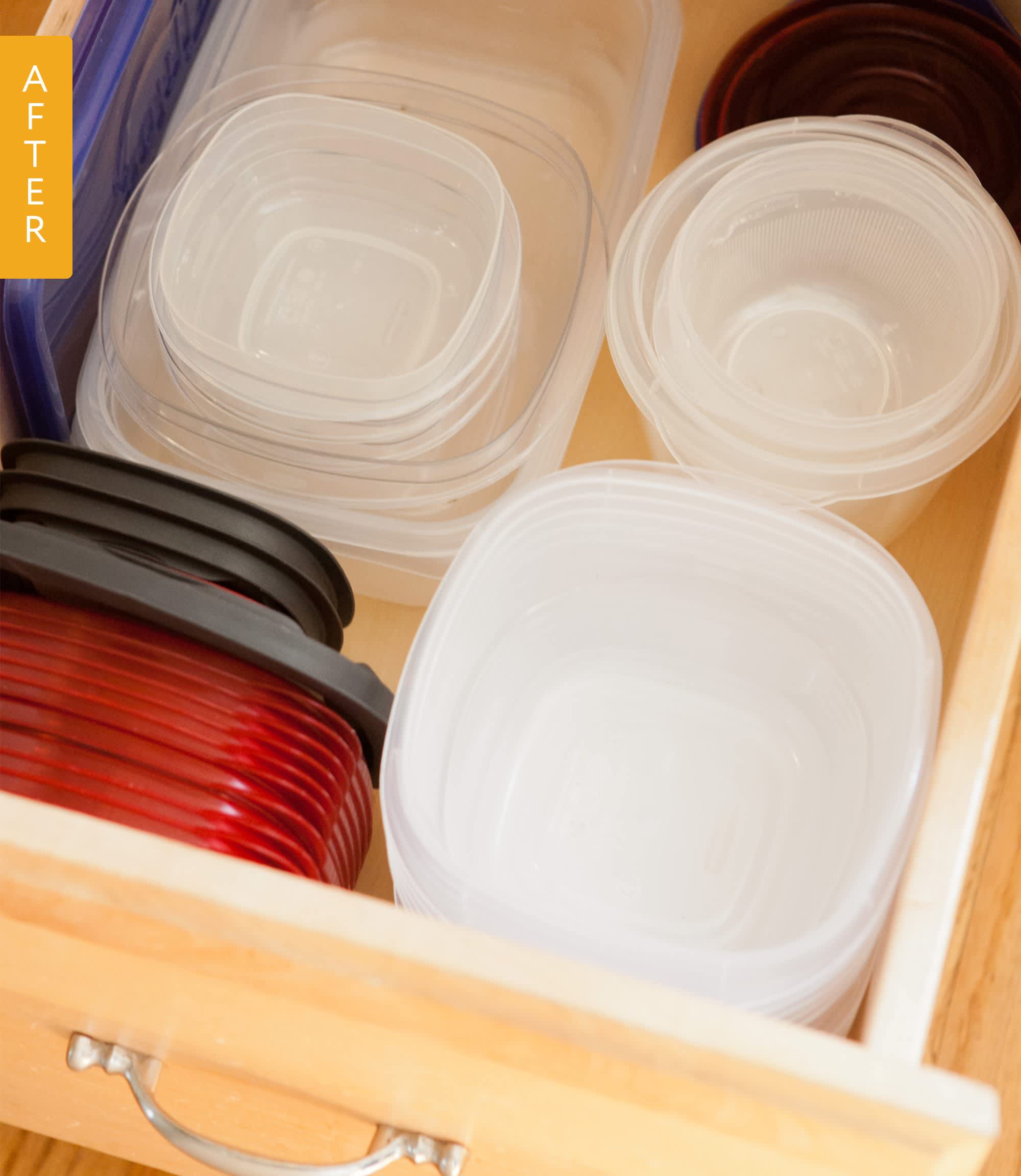 How to Finally Organize Your Tupperware