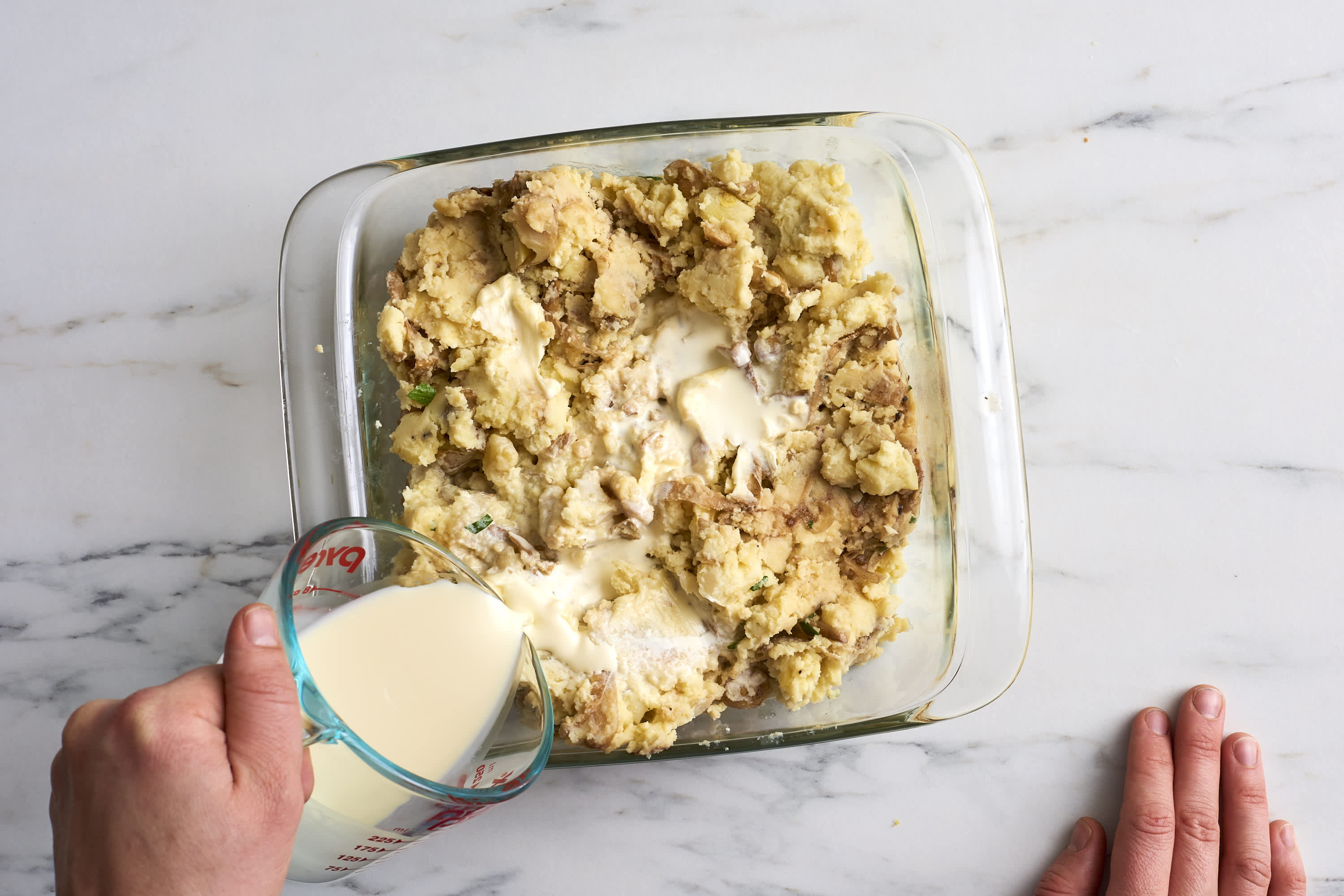 Reheating mashed deals potatoes in oven