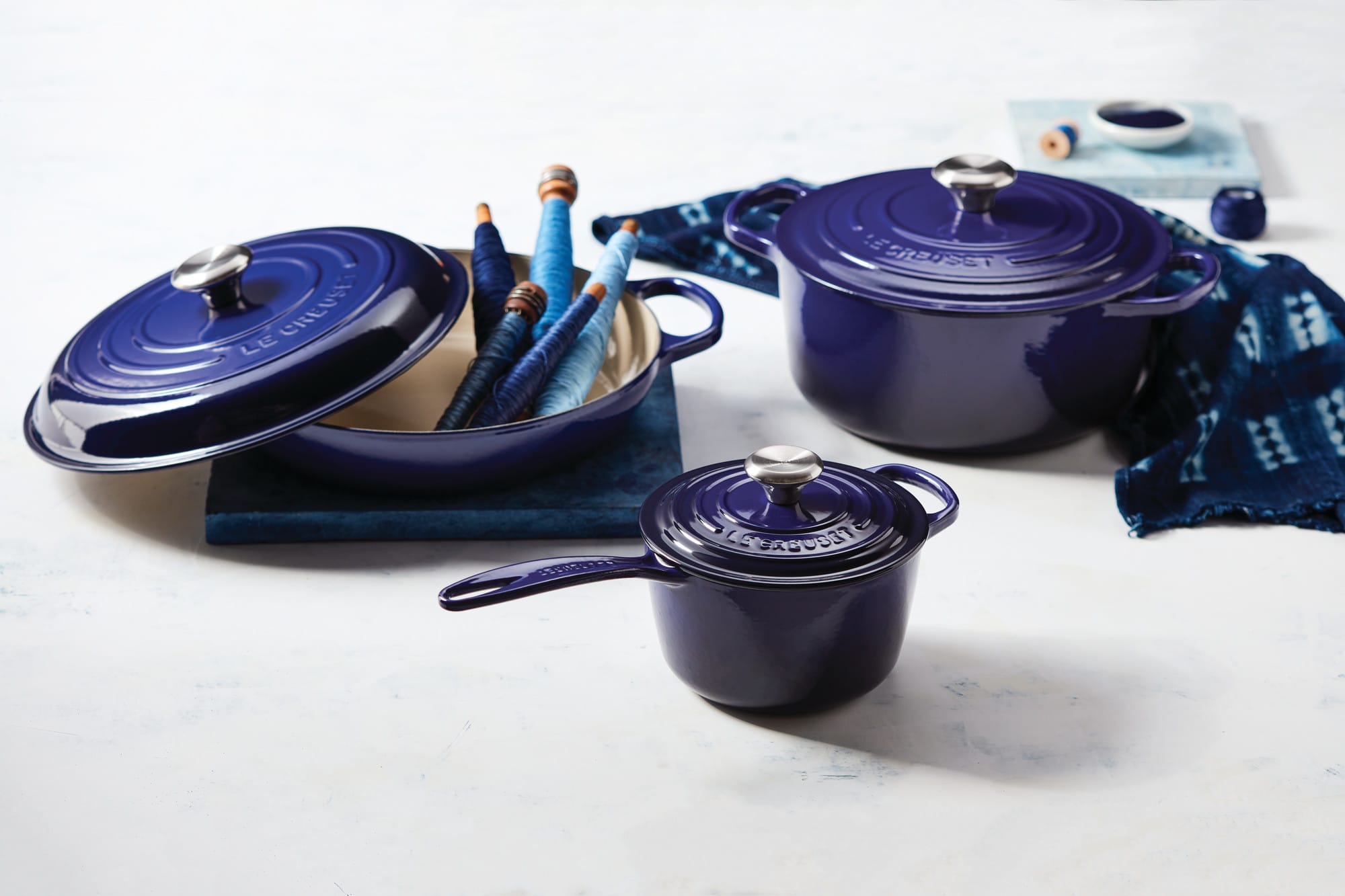 Indigo is the latest color making an exit : r/LeCreuset