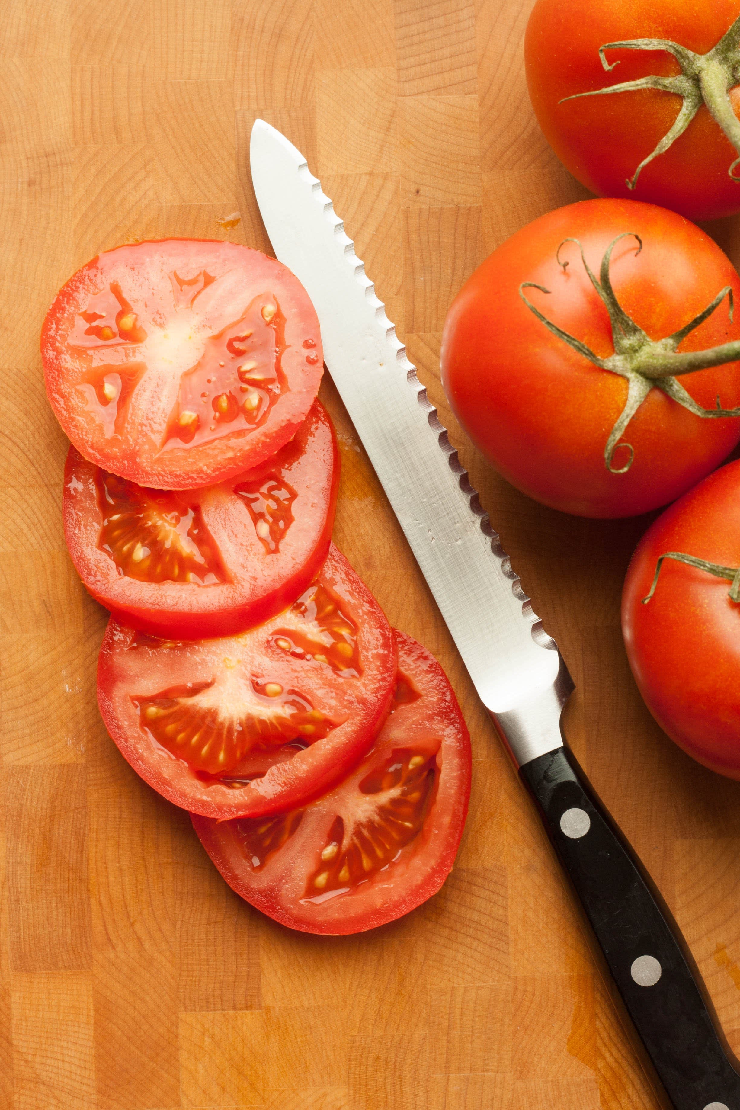 This Japanese-Made Knife That Cut Tomatoes Into Paper-Thin Slices in Our  Tests Is 54% Off at