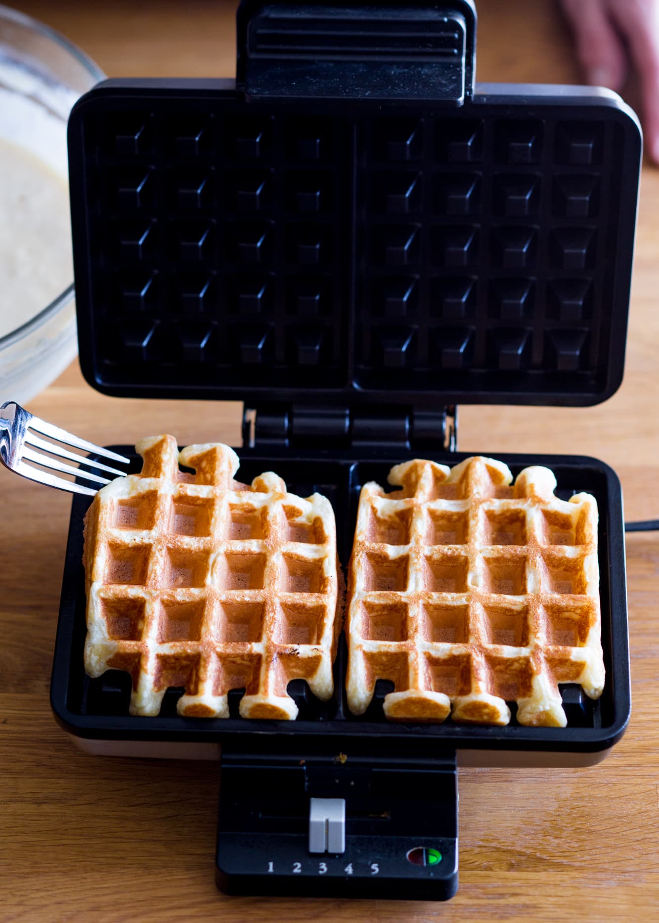 fluffy waffle maker