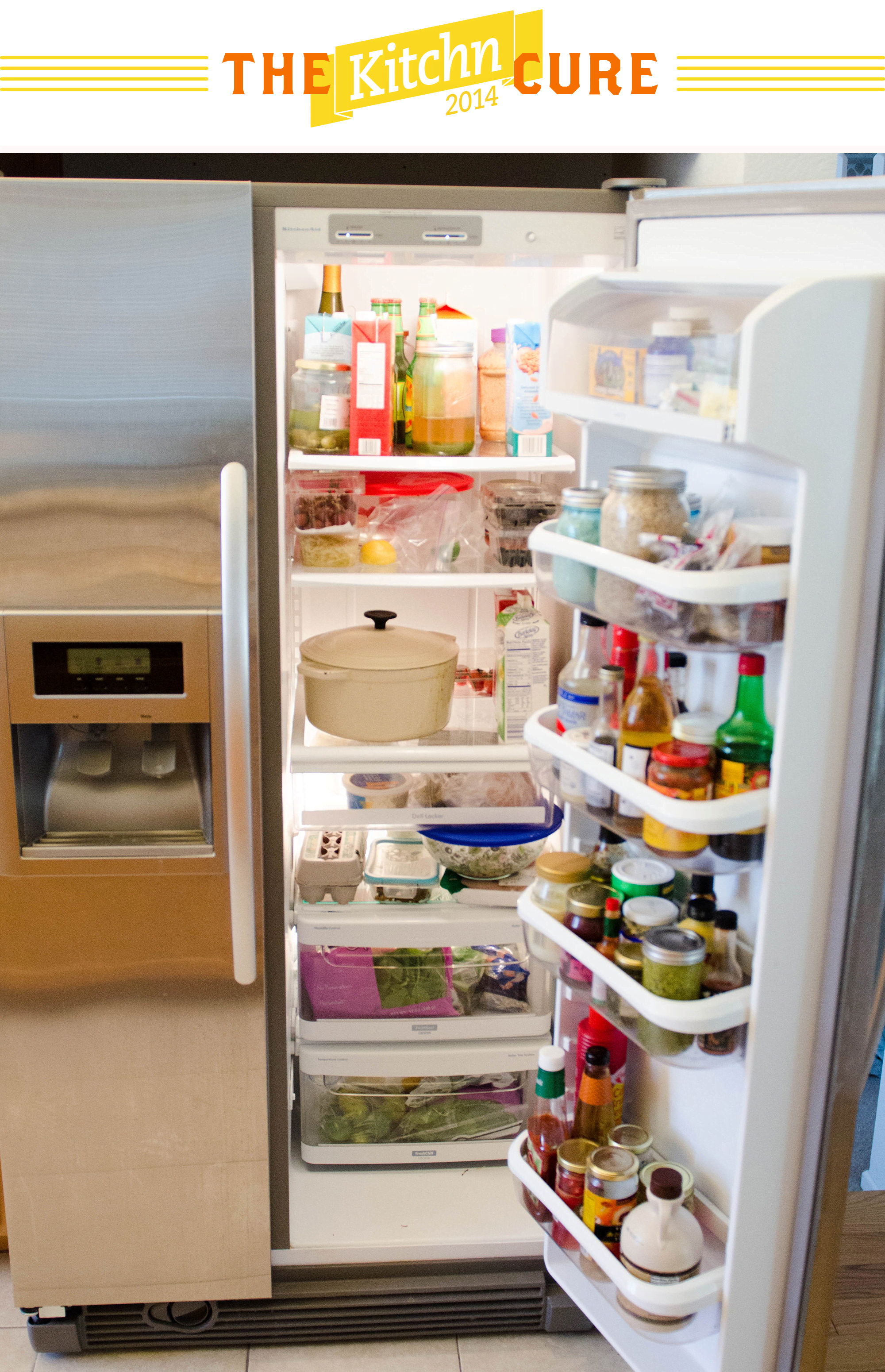 Banish Kitchen Clutter with Five Genius Fridge Organizers