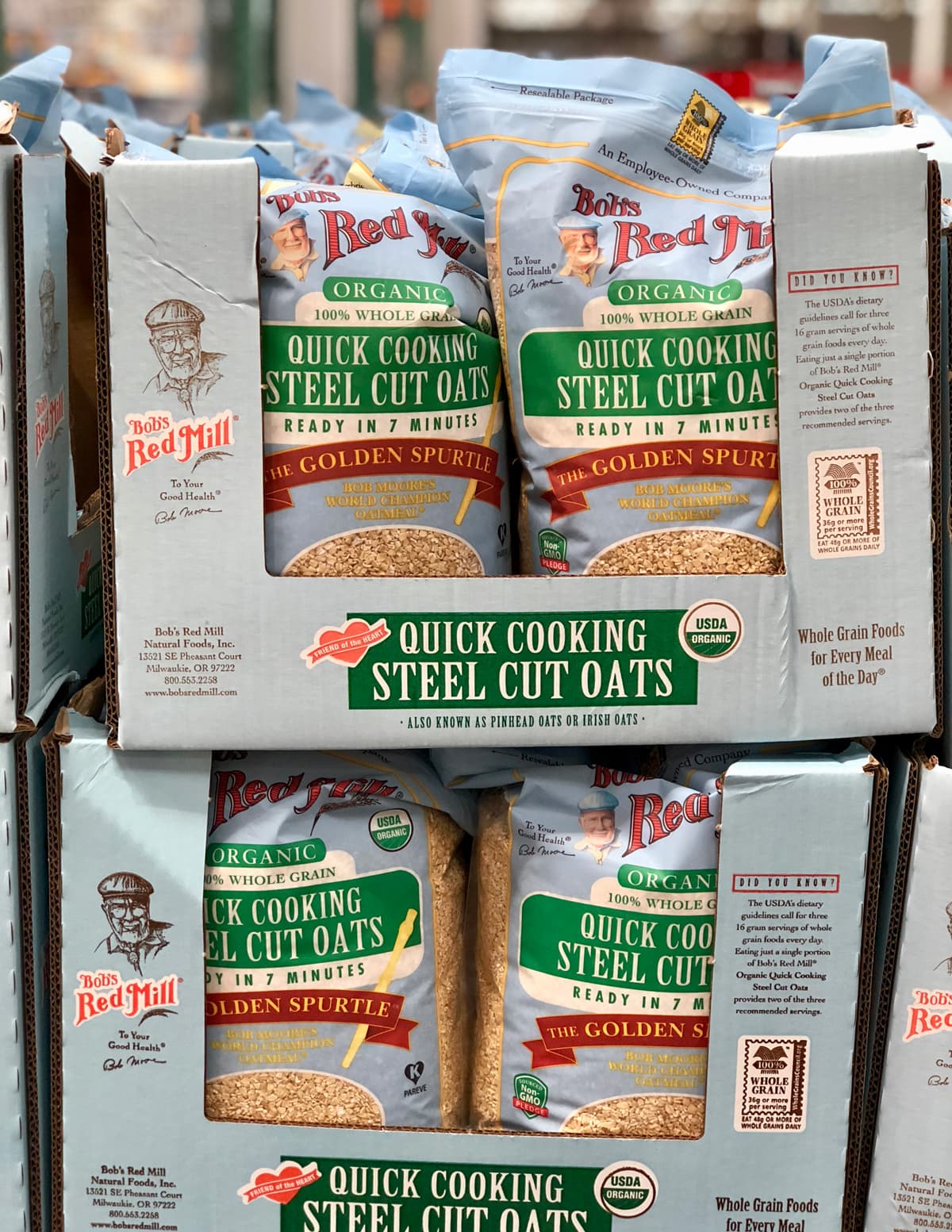 costco red mill steel cut oats